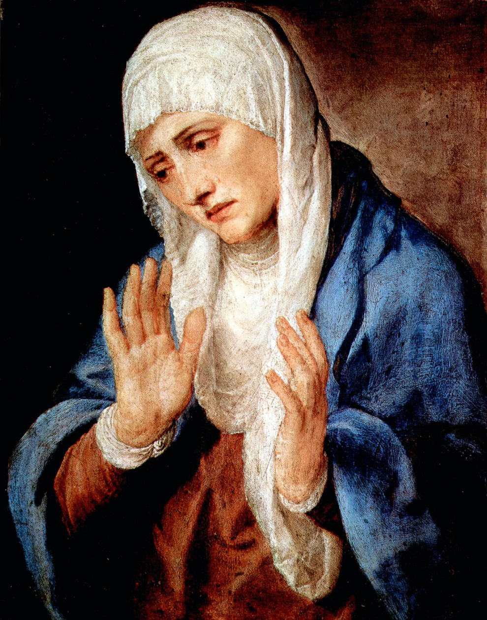 Mater Dolorosa, 1554. av Tiziano Vecelli