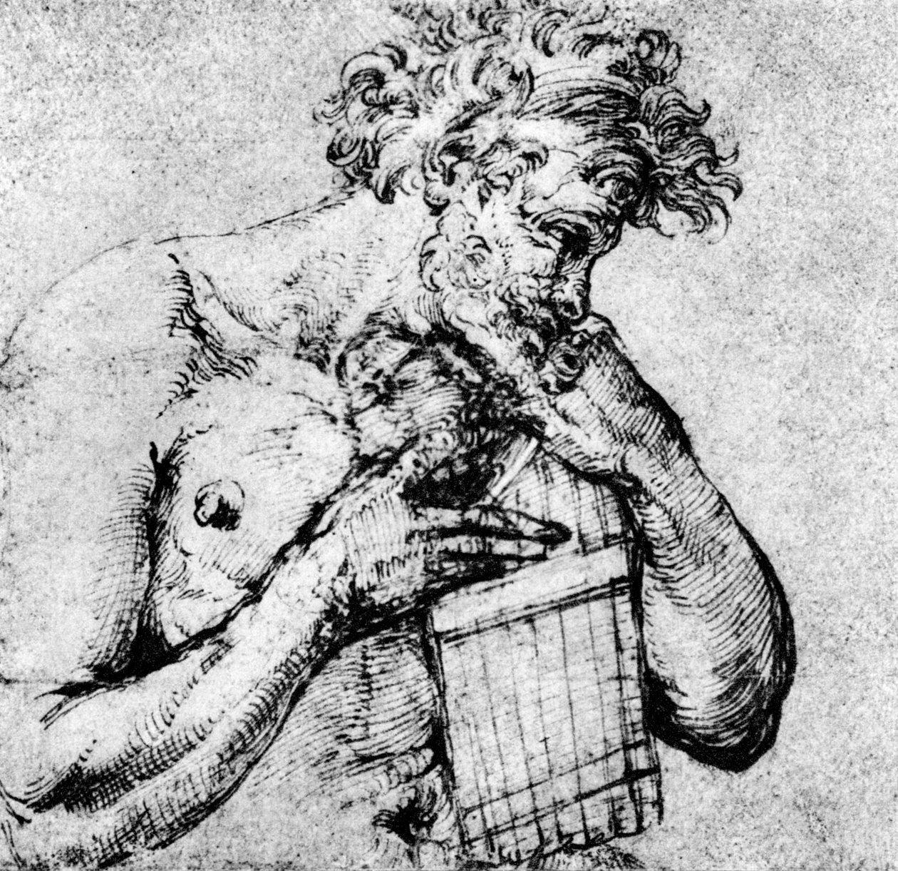 Polyphemus, c1515, 1937 av Tiziano Vecelli