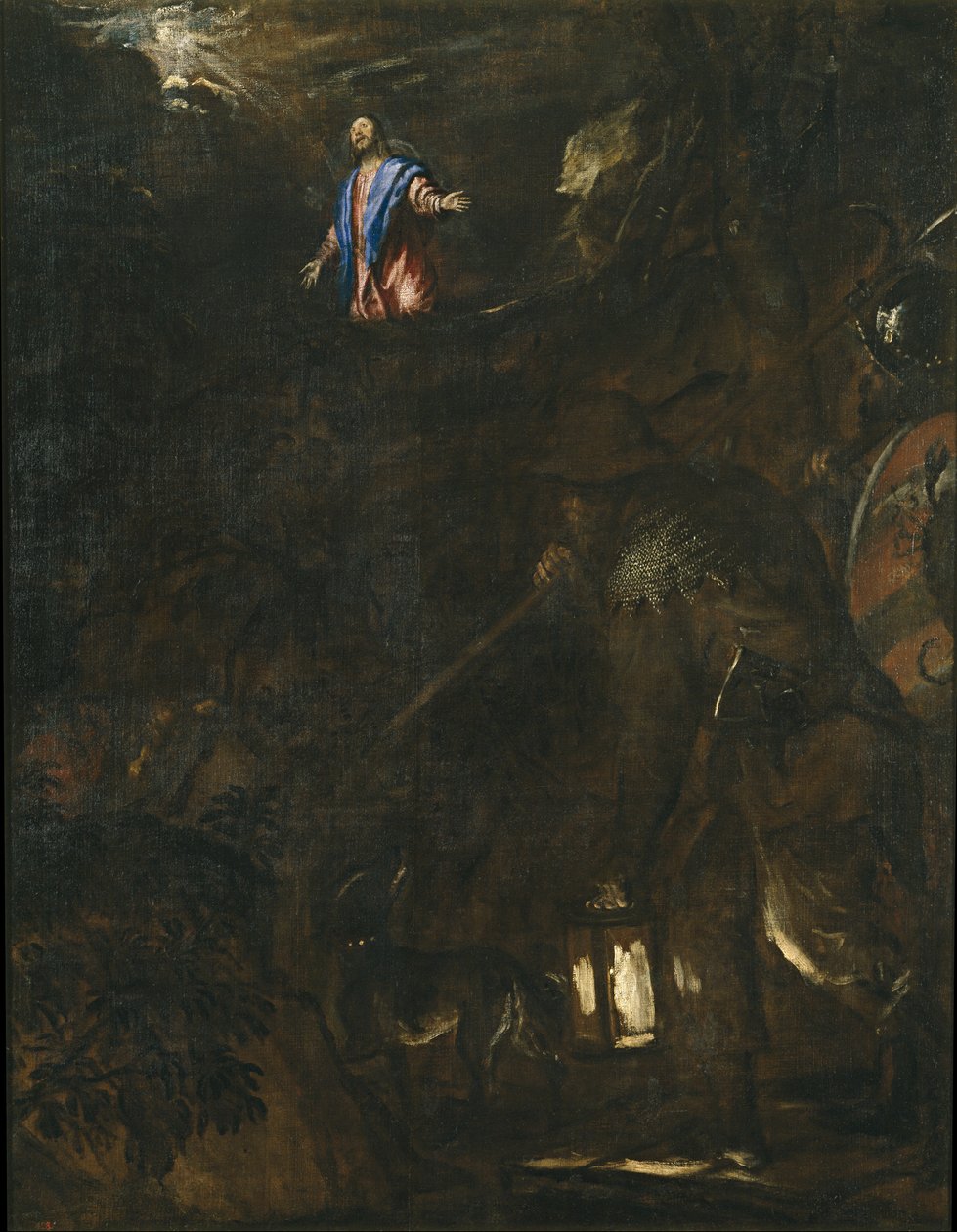 Kval i trädgården, 1562 av Tiziano Vecelli