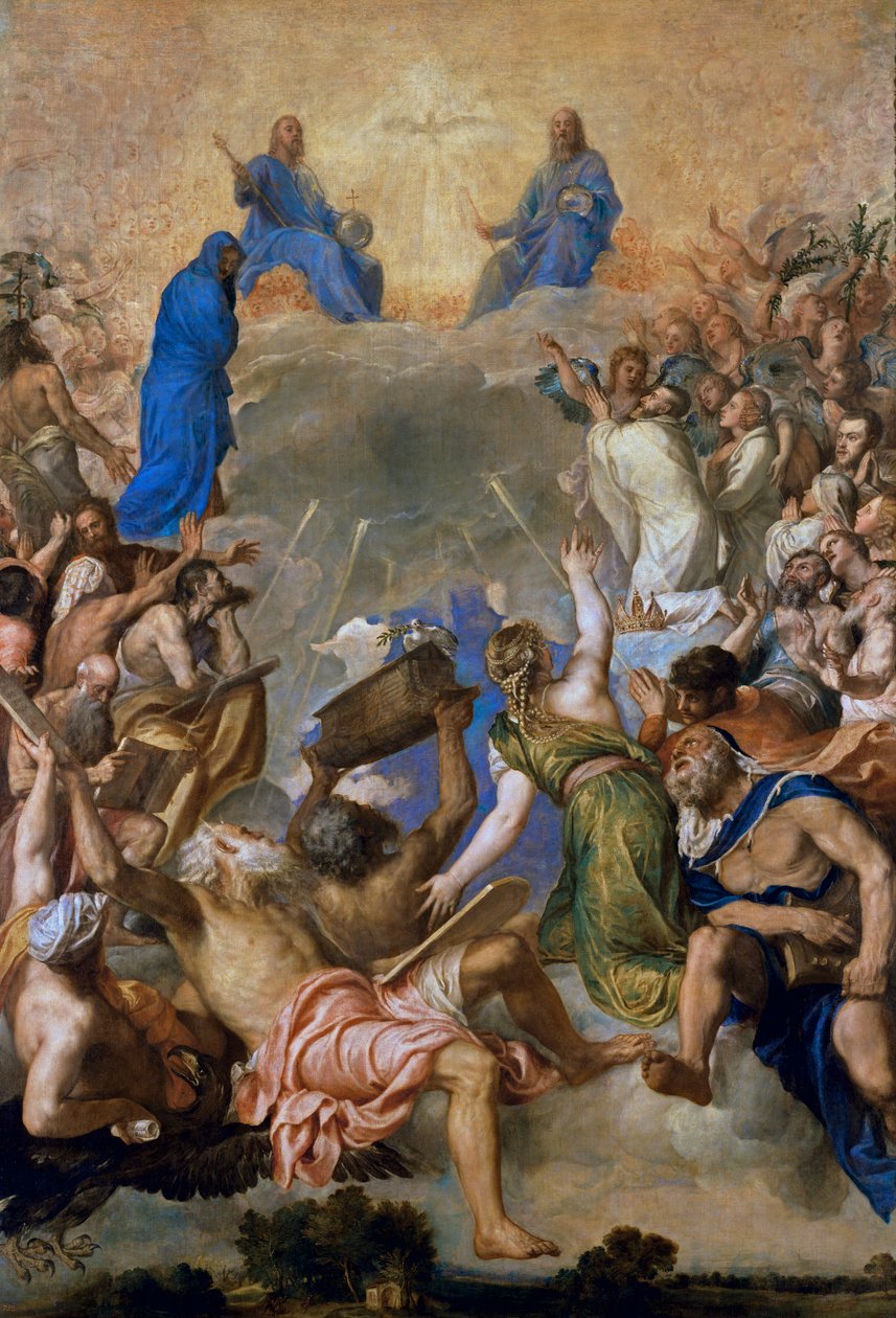 Den heliga treenigheten, 155354 av Tiziano Vecelli