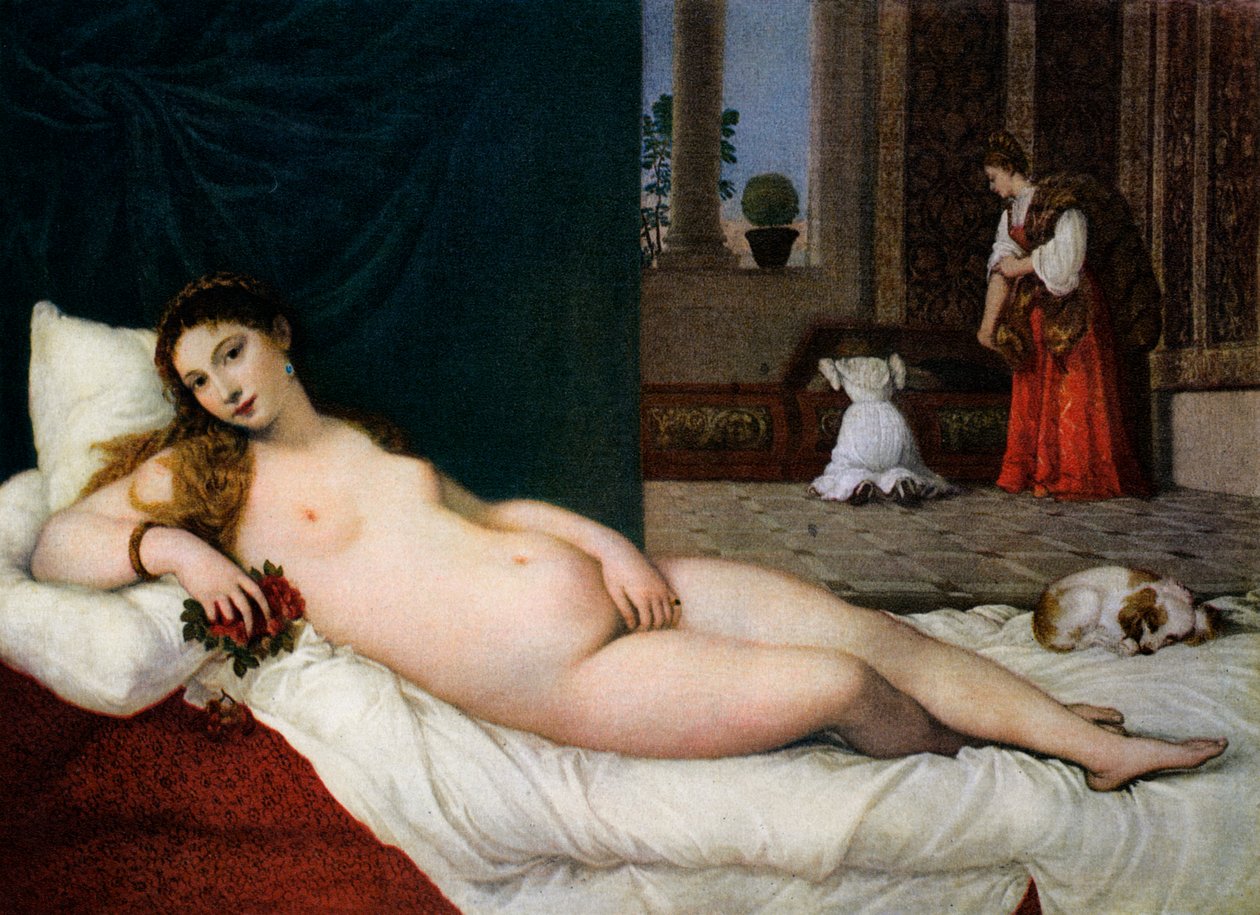 Venus av Urbino, c1538, 1937 av Tiziano Vecelli