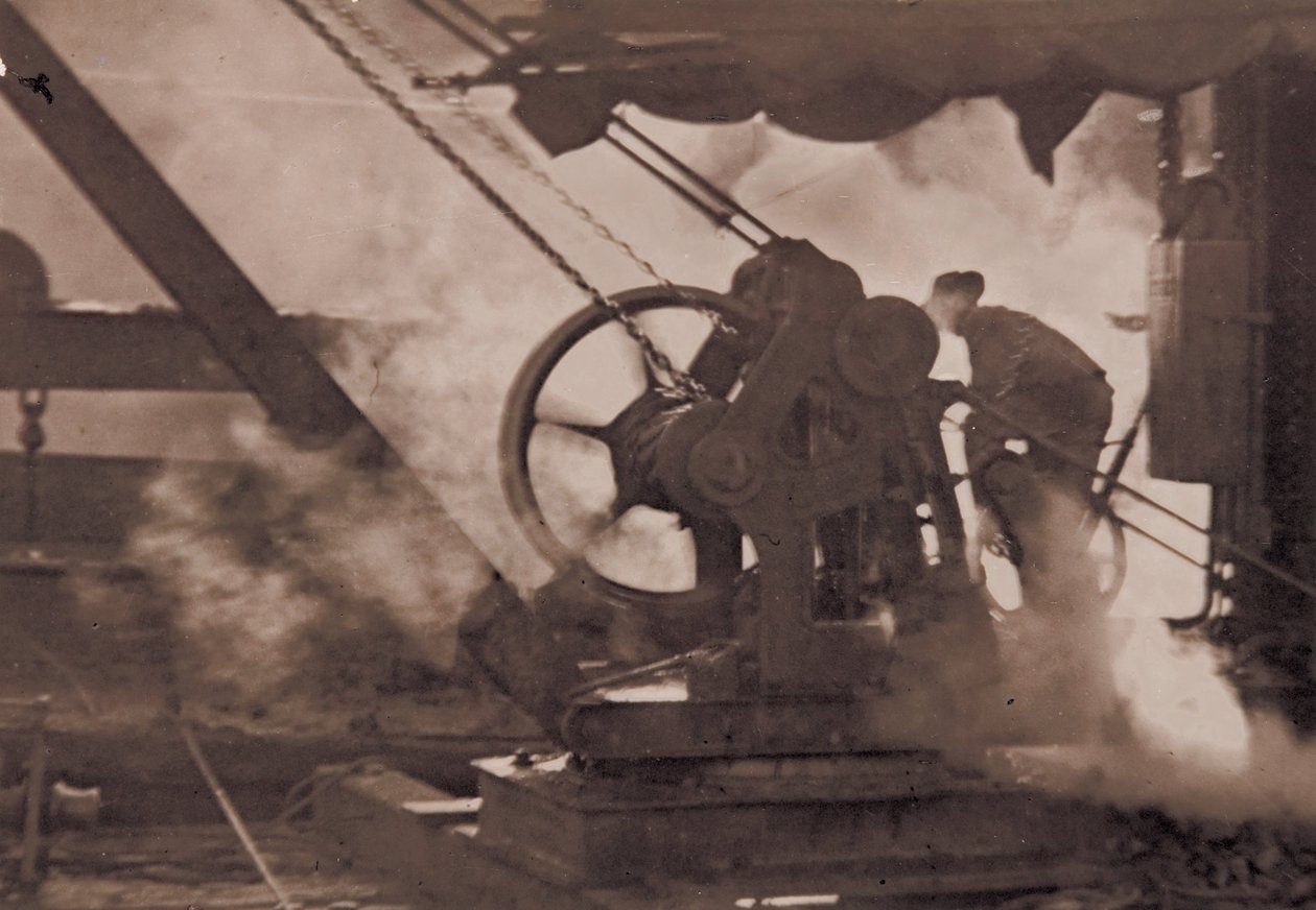 The steam winch av Tom H. Stoward