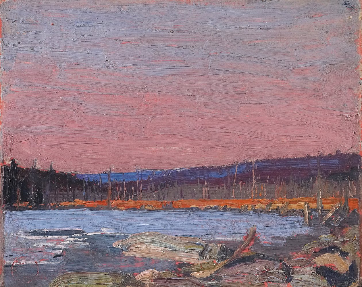A Northern Lake av Tom Thomson