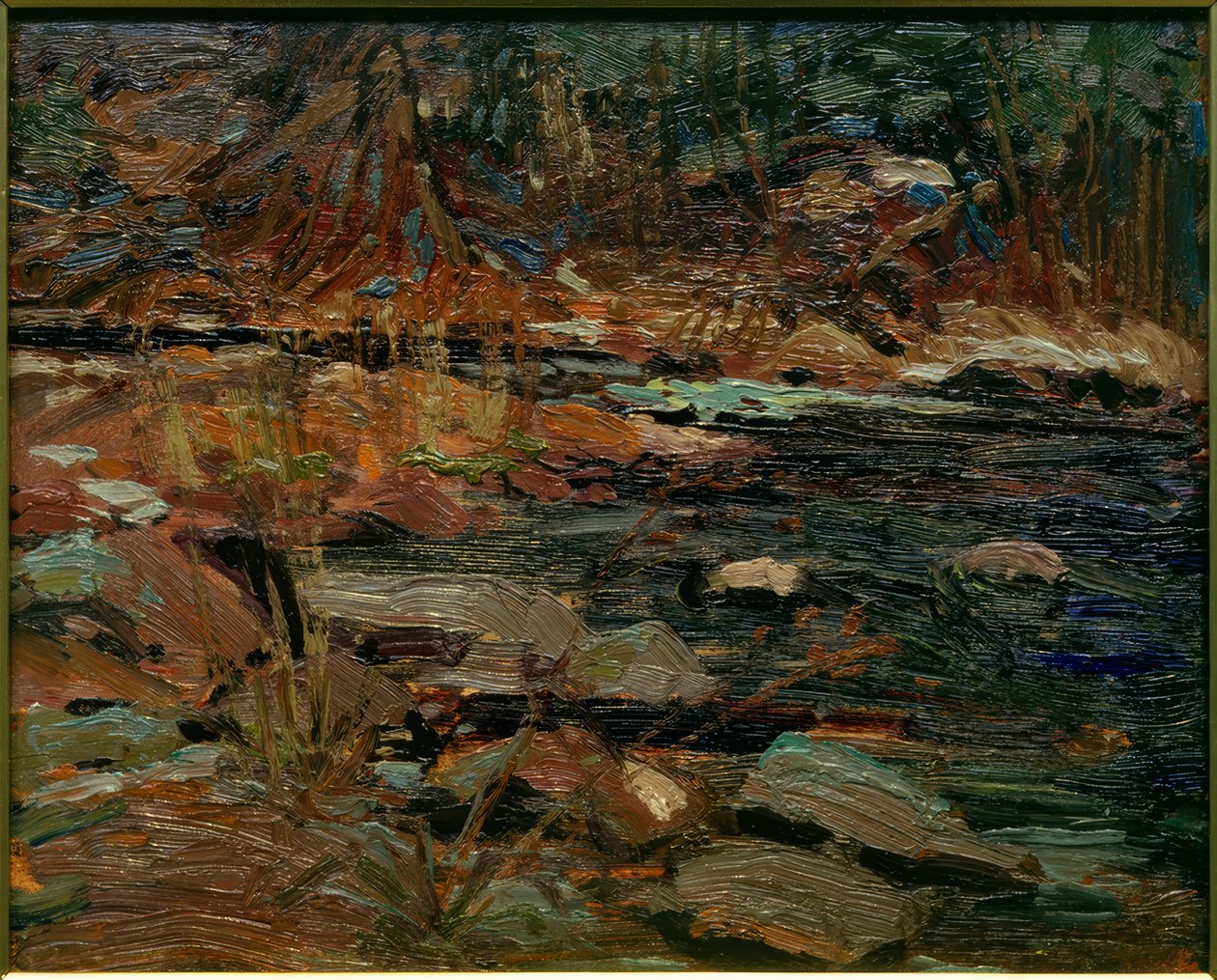 Potters Creek, Kanotsjön av Tom Thomson