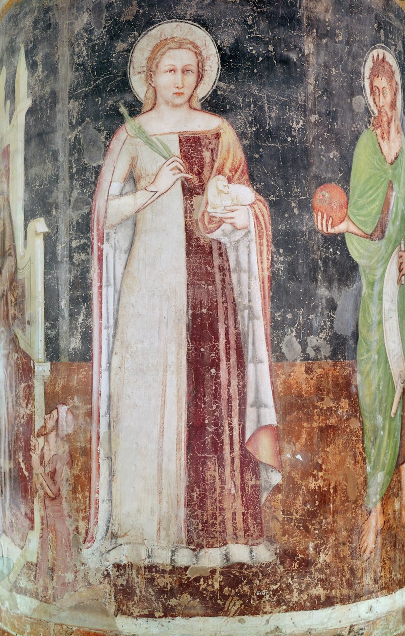 St Agnes av Tommaso da Modena