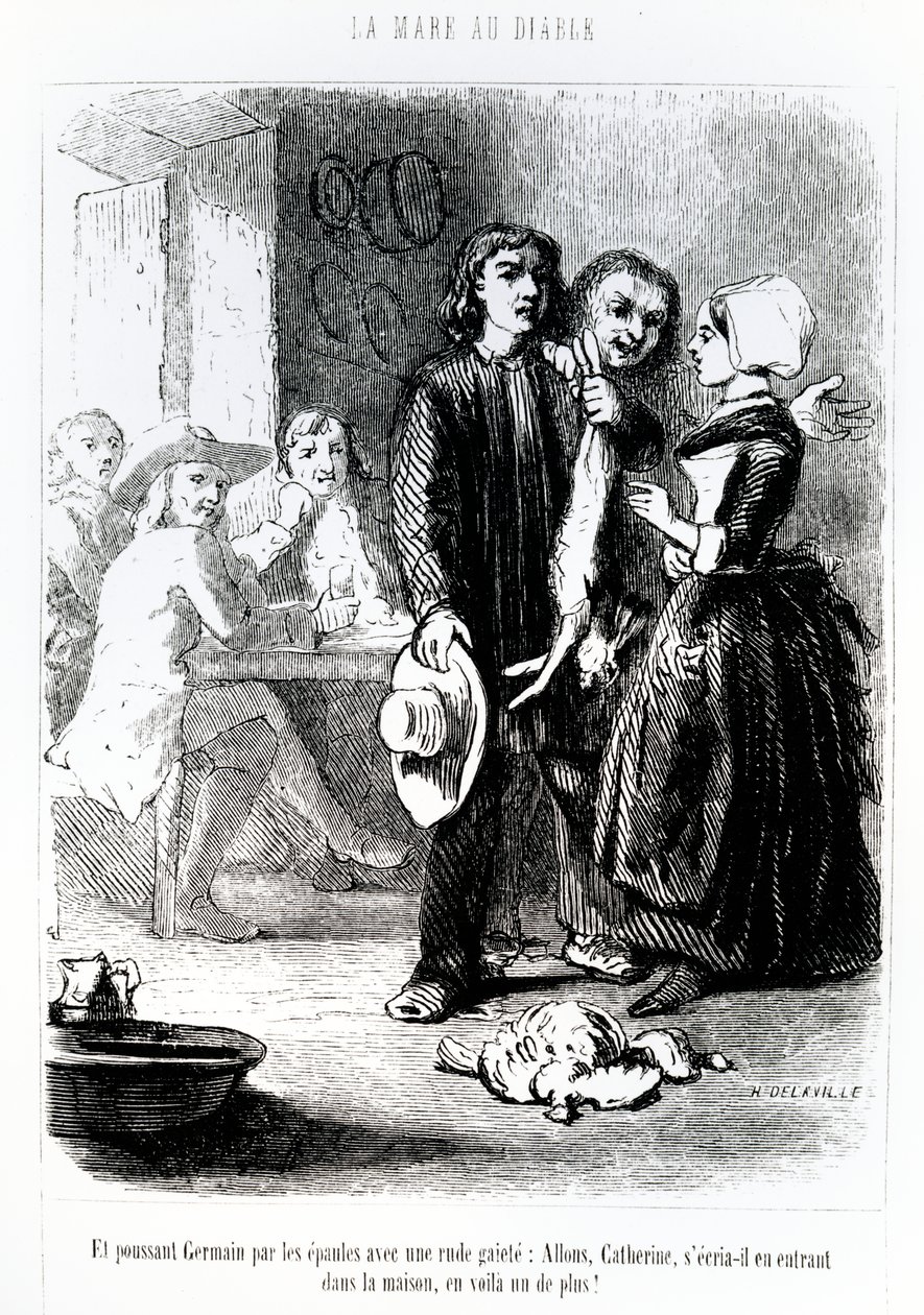 Illustration från "The Devil