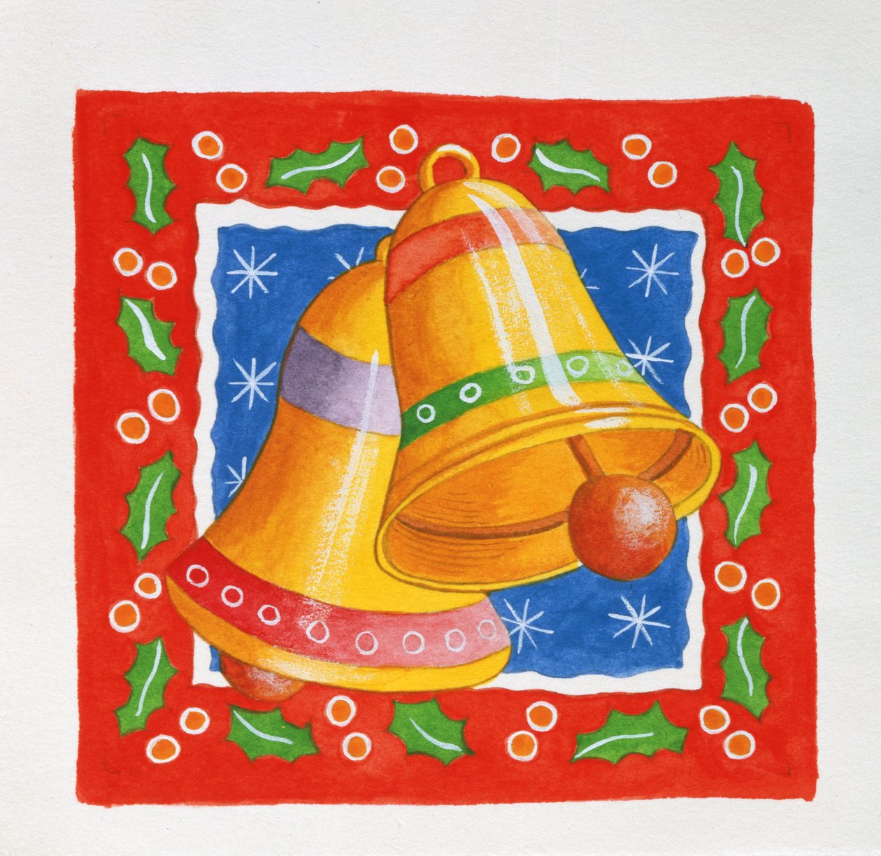 Jingle Bells, 2005 (wc på papper) av Tony Todd