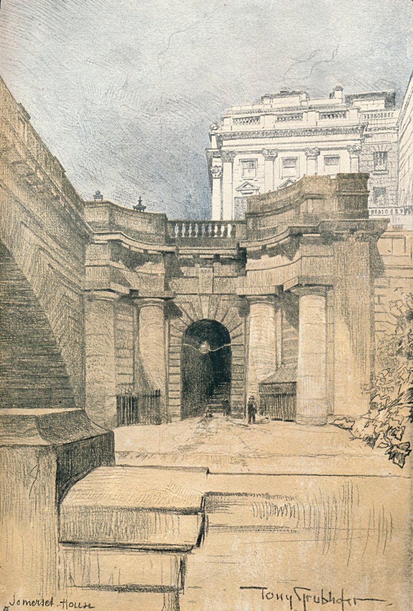 Somerset House, c1902 av Tony Grubhofer
