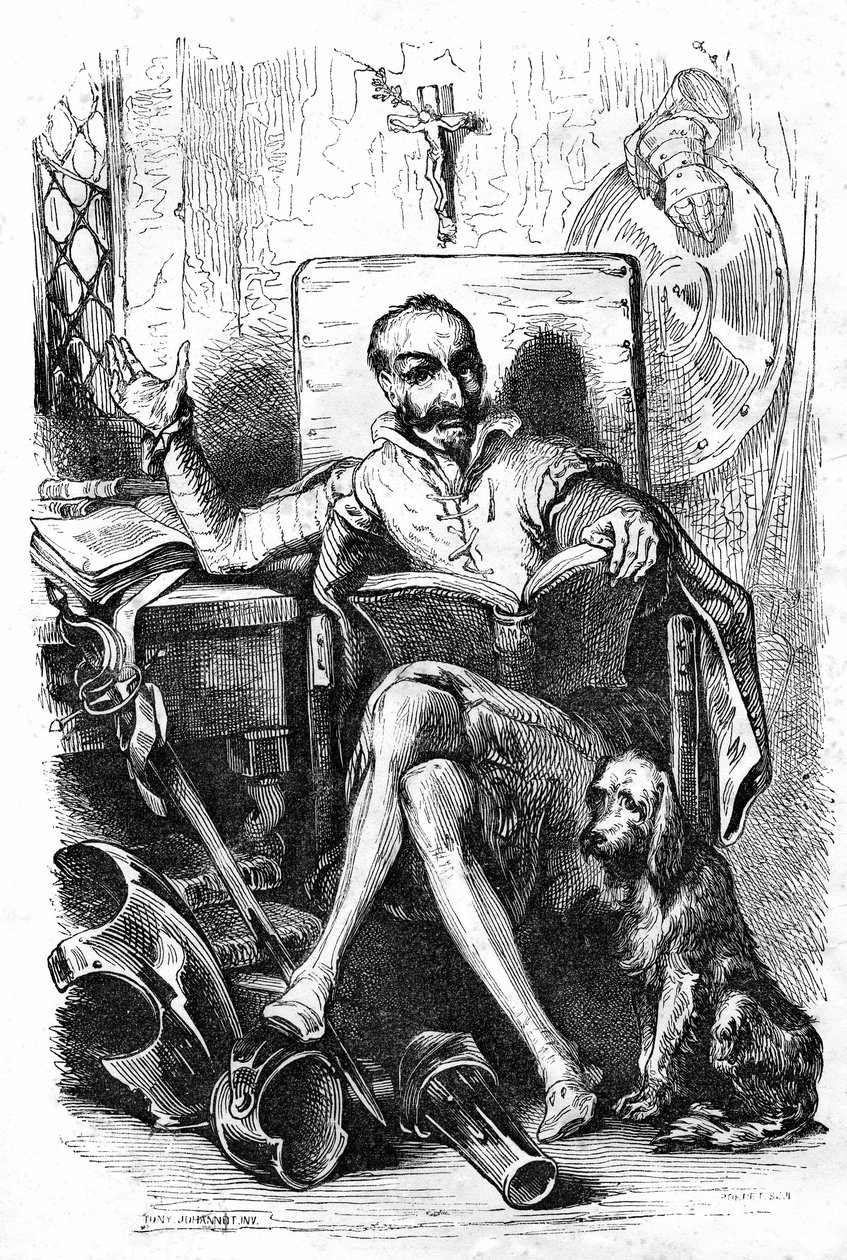 Don Quijote - Cervantes av Tony Johannot