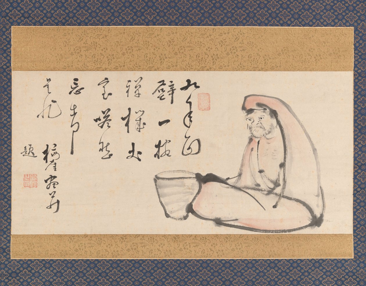 Daruma, 1700-talet. av Totoki Baigai
