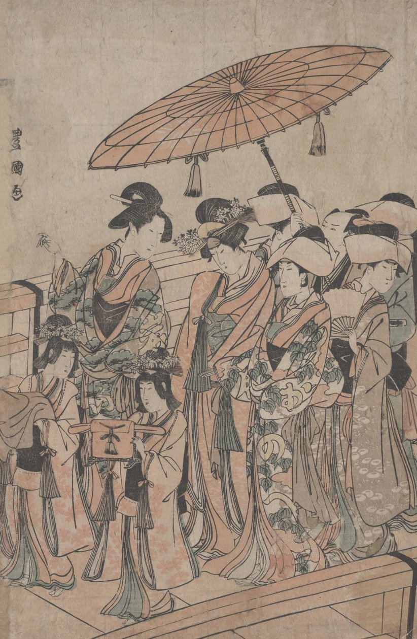 Utan titel av Utagawa Toyokuni