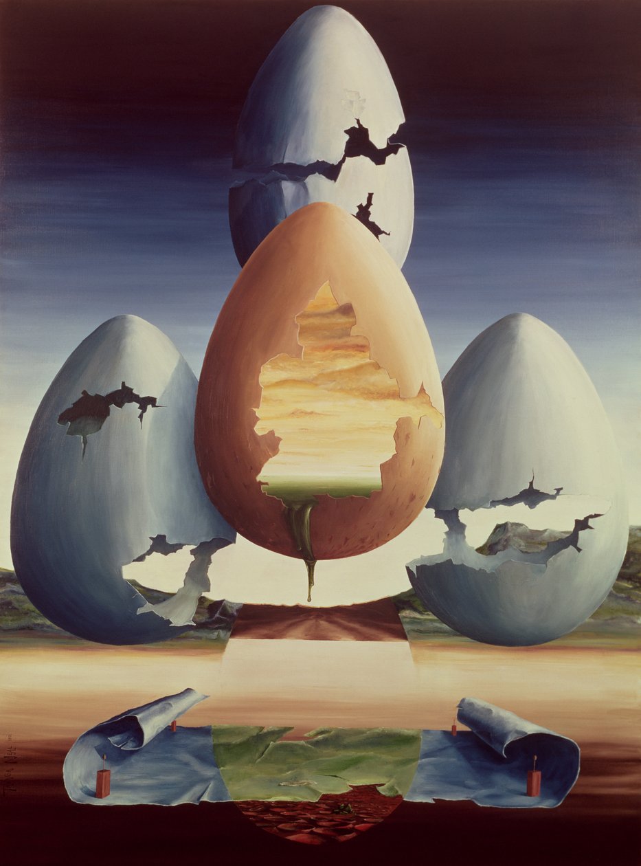 Ägg, 1971 av Trevor Neal