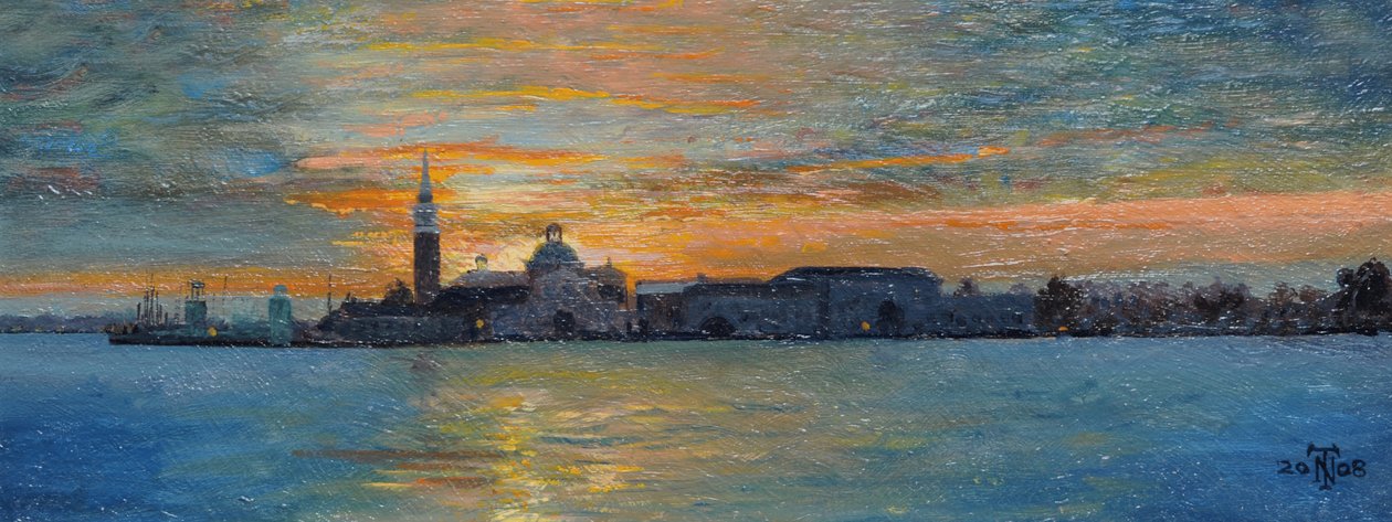 San Giorgio, Venedigs lagun, 2008 av Trevor Neal