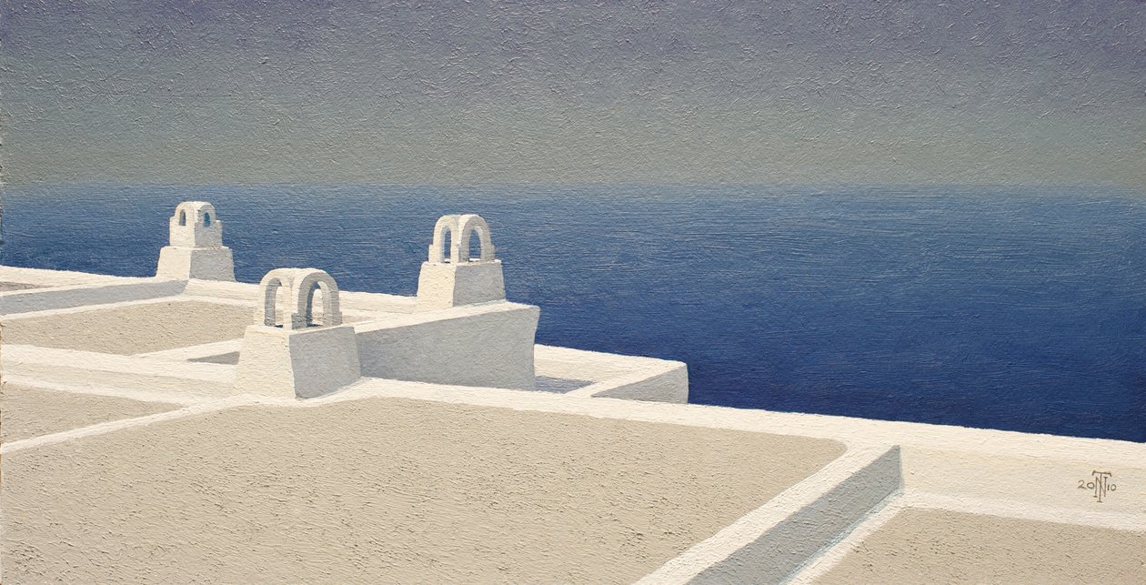 Santorini II, 2010 av Trevor Neal