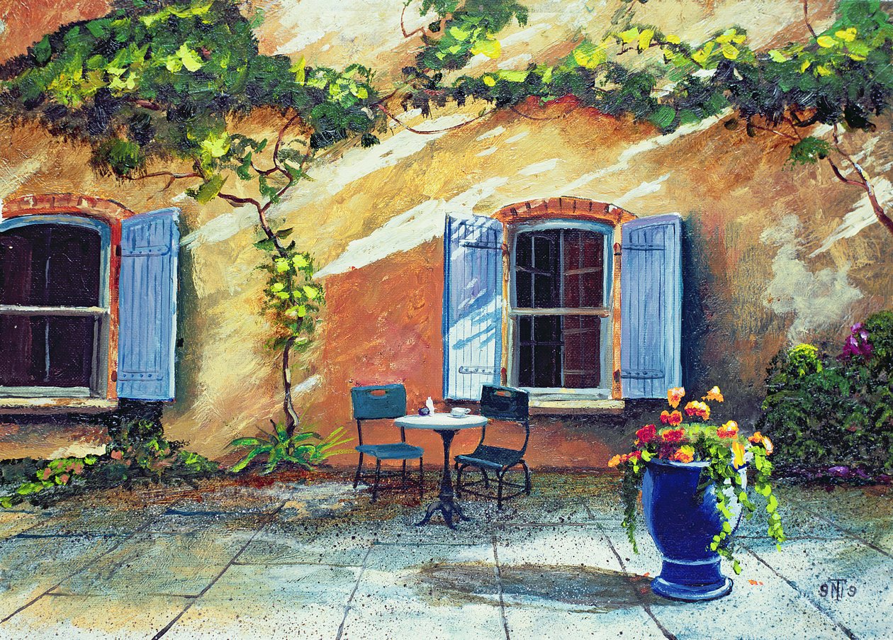 Fönster med luckor, Provence, Frankrike, 1999 av Trevor Neal