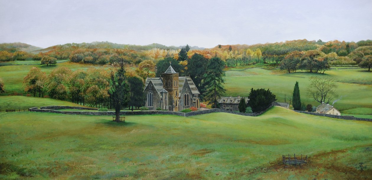 St.Peters Church, Cumbria, 2003 av Trevor Neal