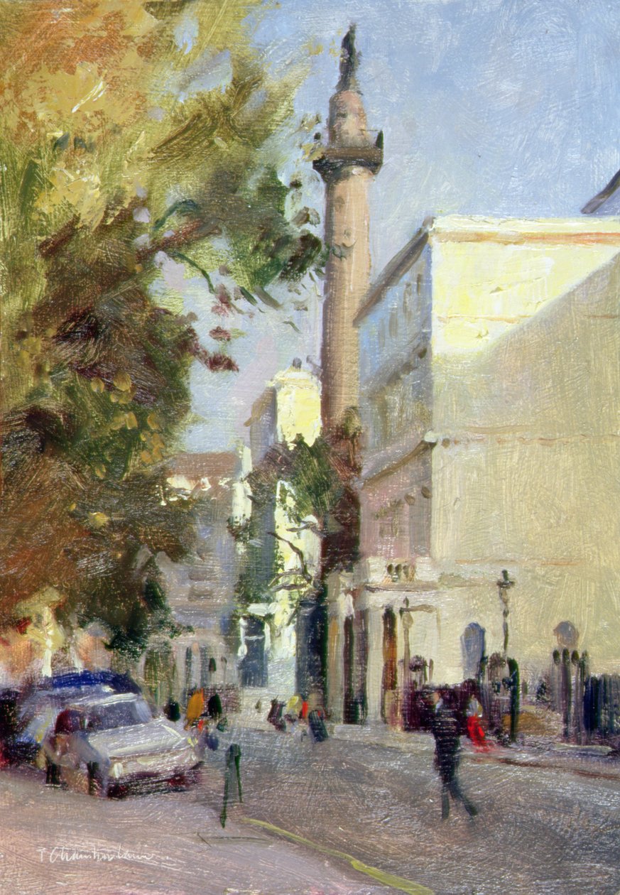 Carlton House Terrace (olja på duk) av Trevor Chamberlain