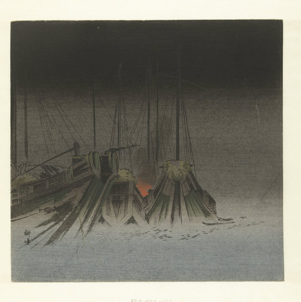 Skickar på natten av Tsukioka Kogyo