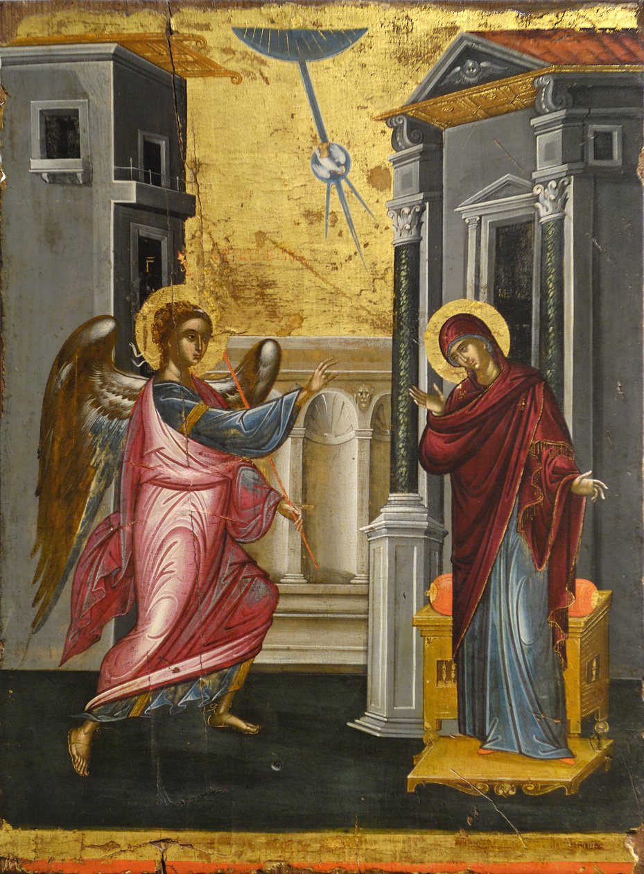 The Annunciation av Tzanfournaris Emmanuel