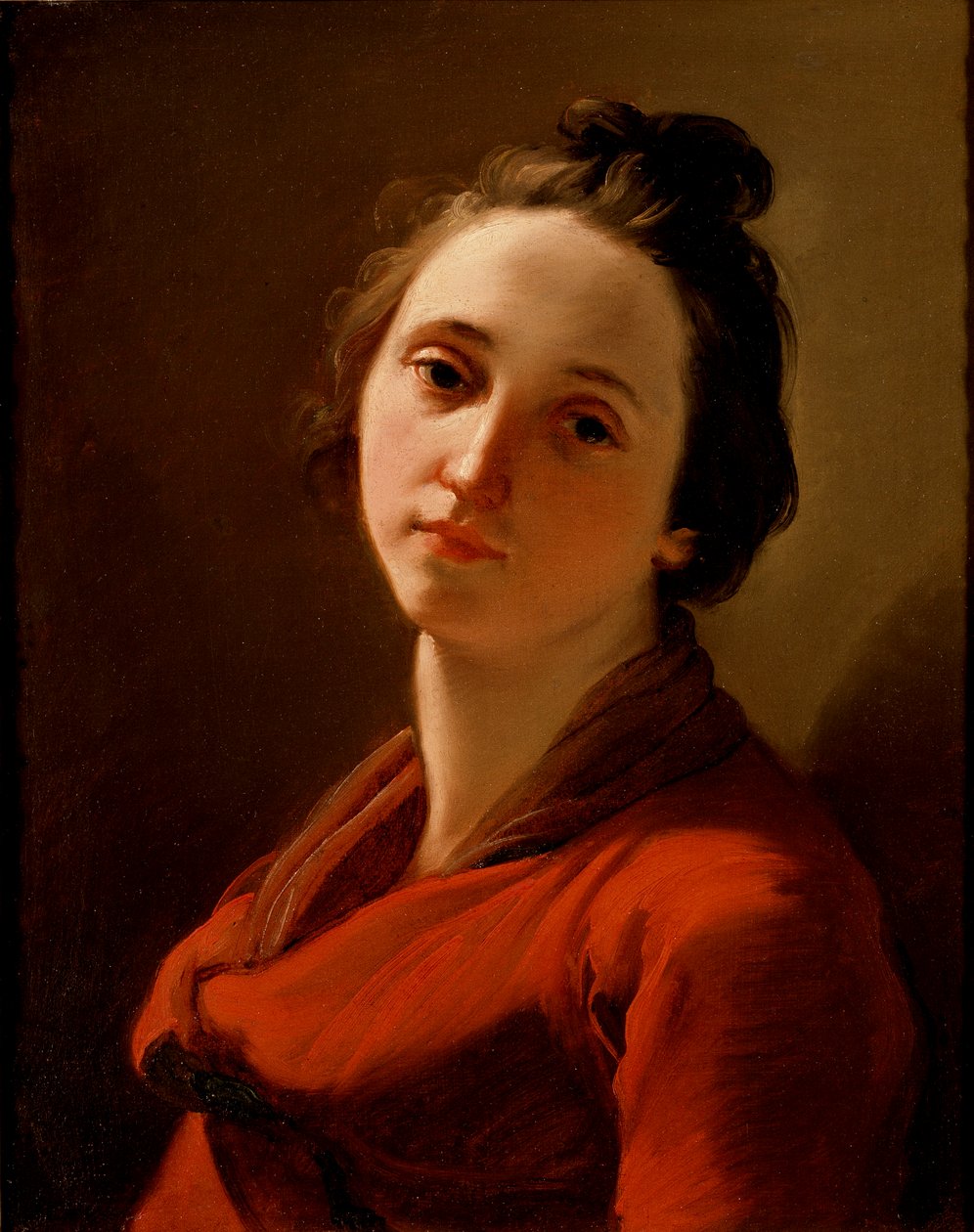 Chef för en ung kvinna, 1775-1778 av Ubaldo Gandolfi