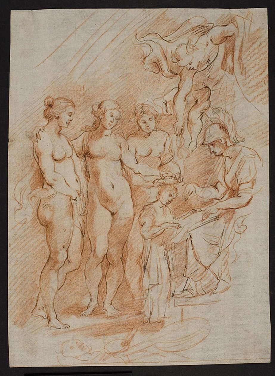 Figurkomposition, från "The History of Mary of Medici" av Ubekendt