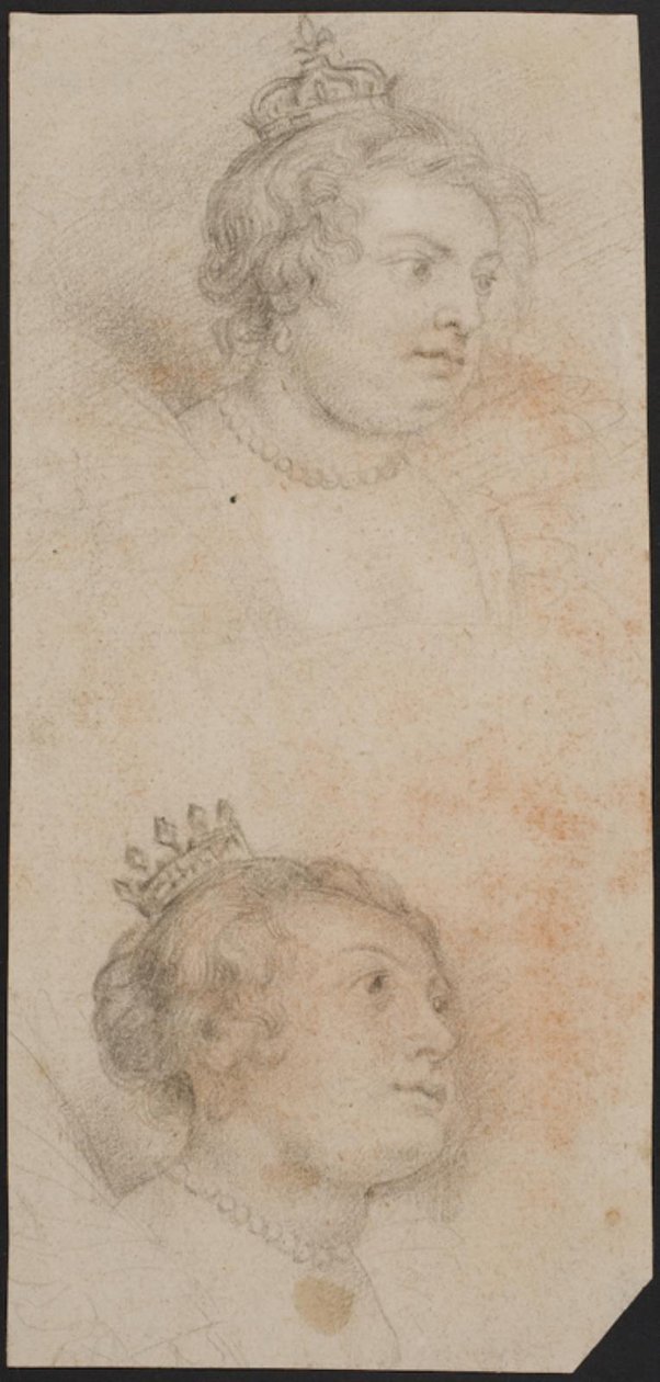Figurstudier, från "The History of Mary of Medici" av Ubekendt