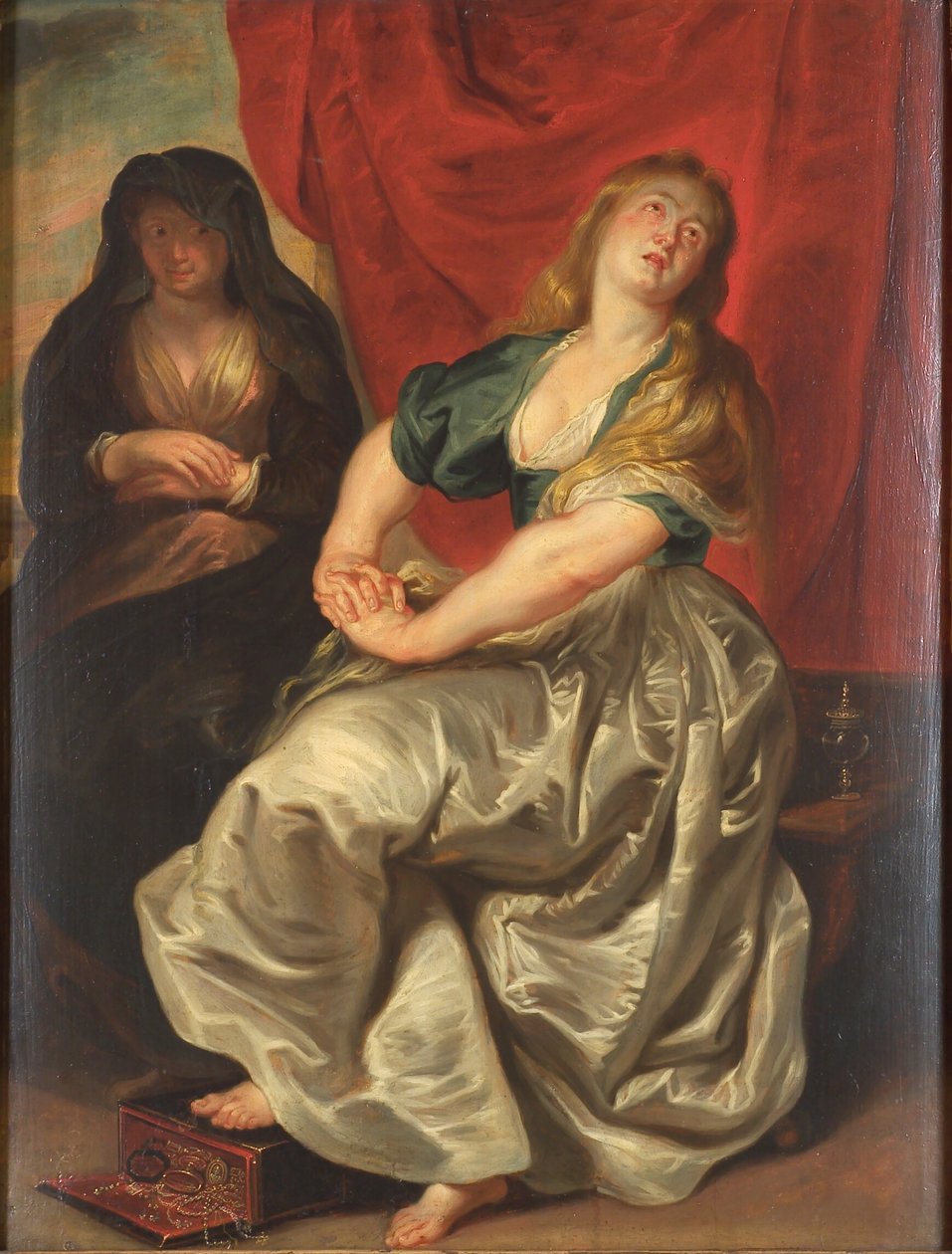 Den ångerfulla Magdalena av Ubekendt efter Peter Paul Rubens