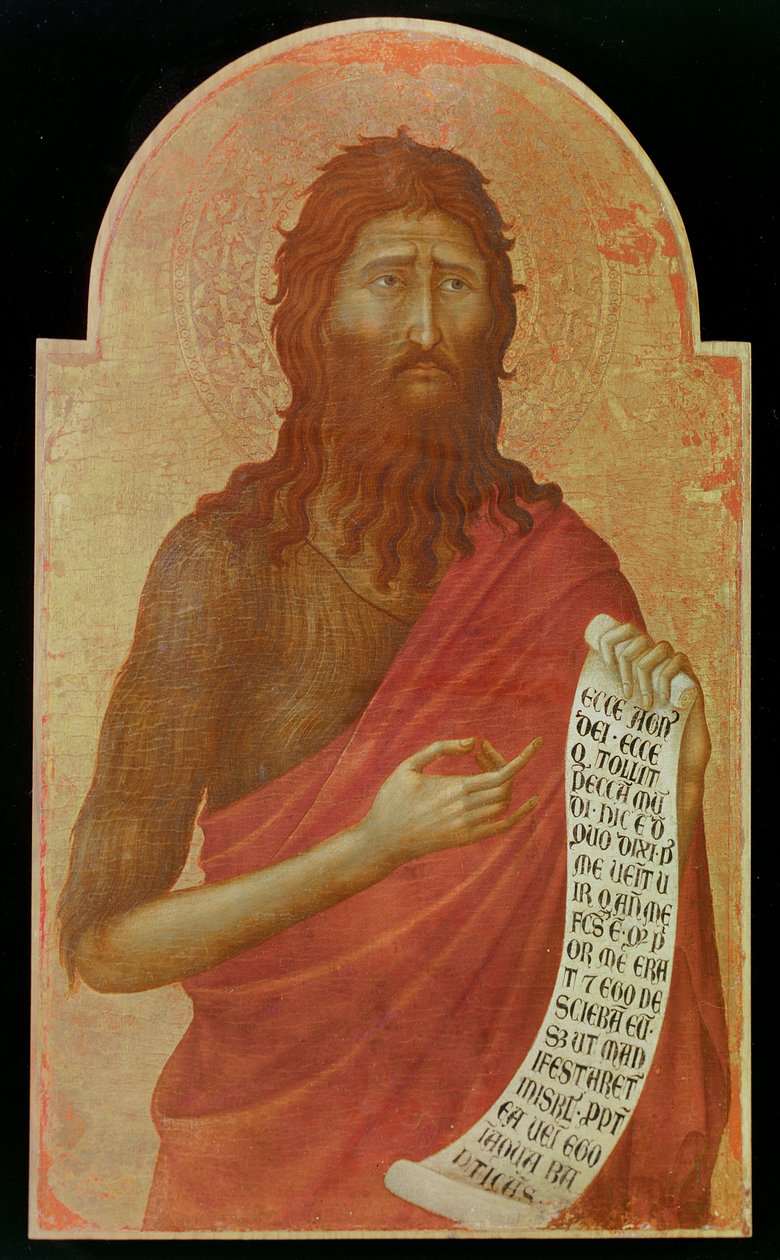 Johannes Döparen av Ugolino di Nerio