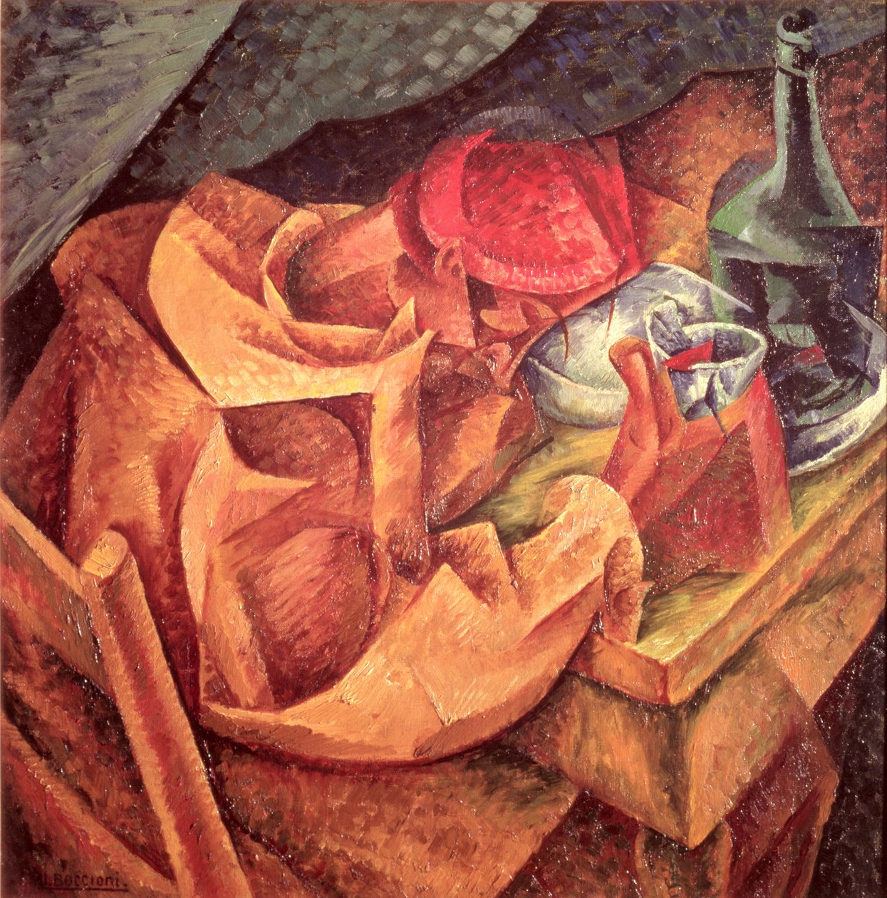 Drinker, 1914 av Umberto Boccioni