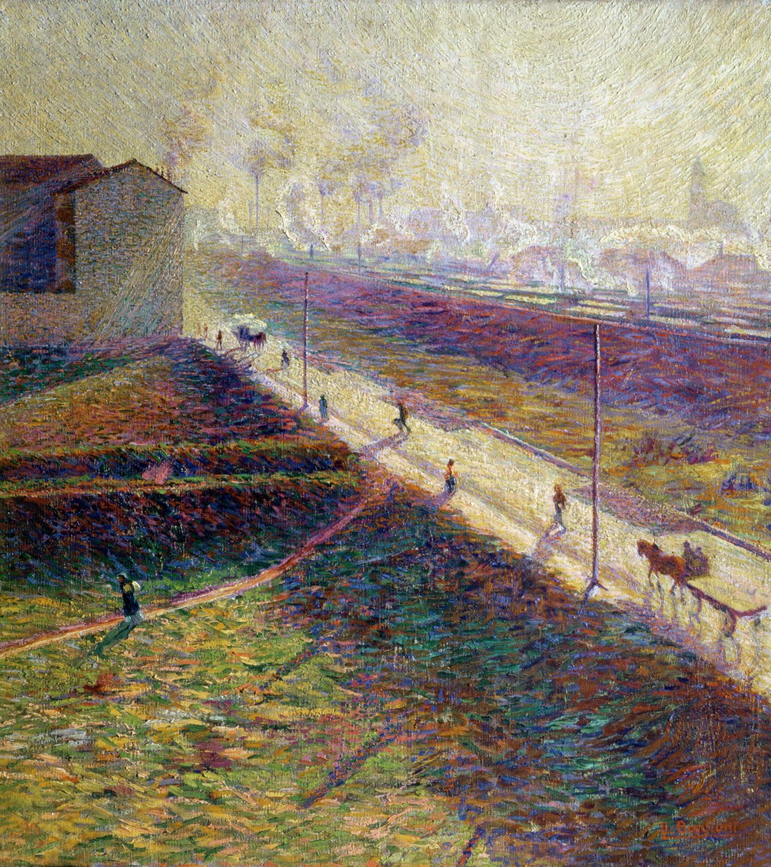 The Morning, 1909 (panel) av Umberto Boccioni