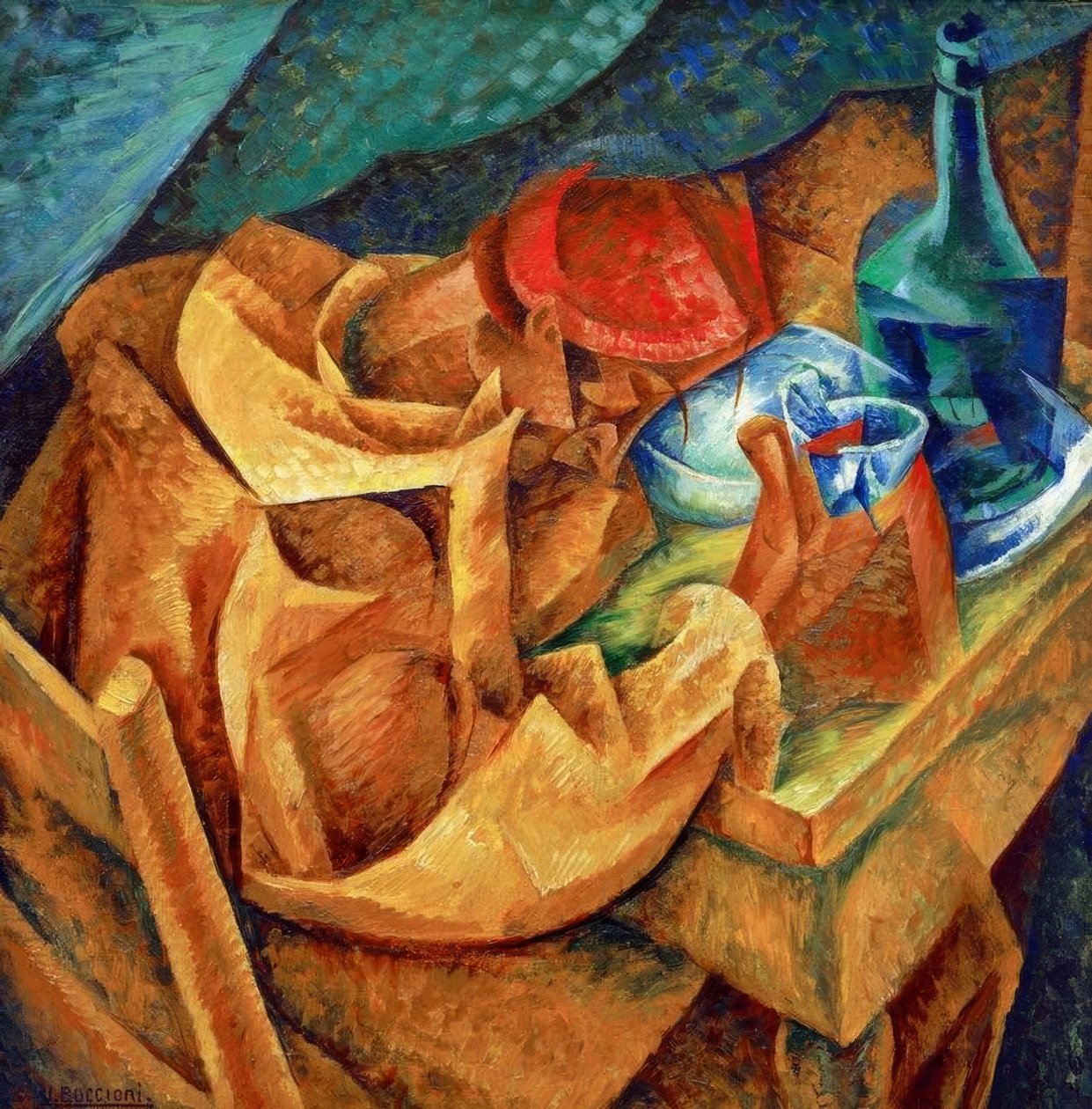 Drickaren av Umberto Boccioni
