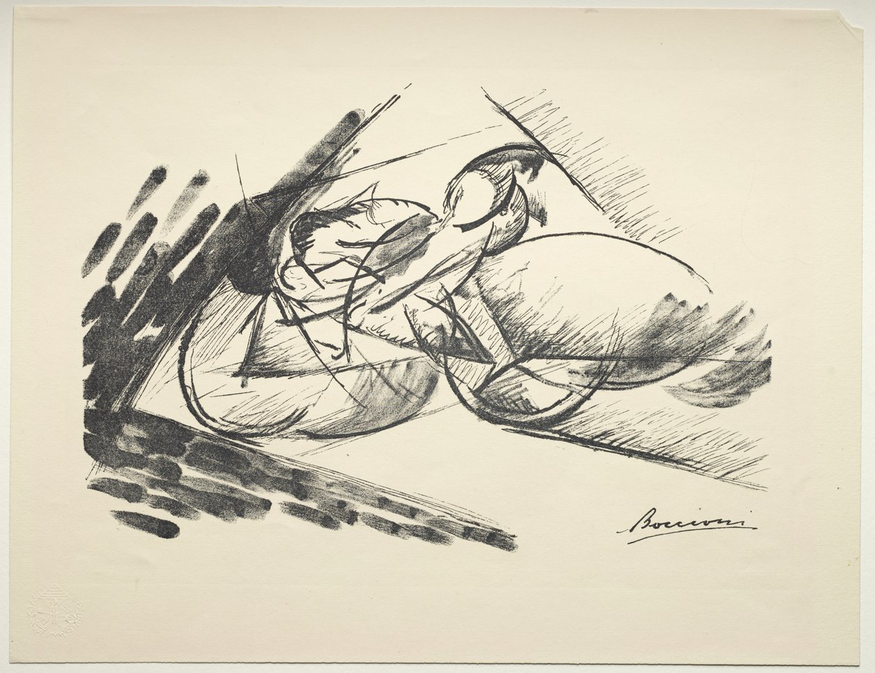 Rörelse av Umberto Boccioni