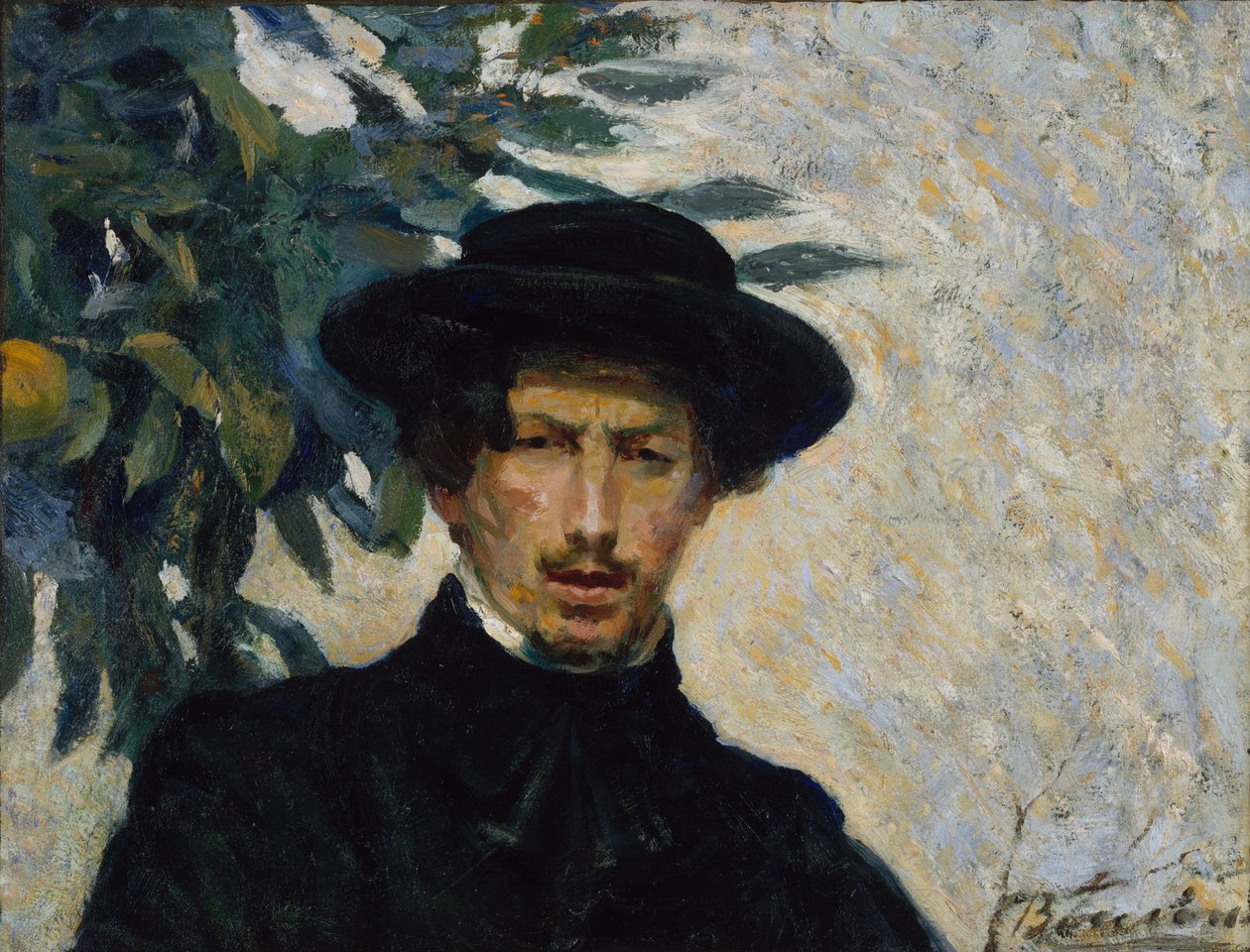 Självporträtt av Umberto Boccioni