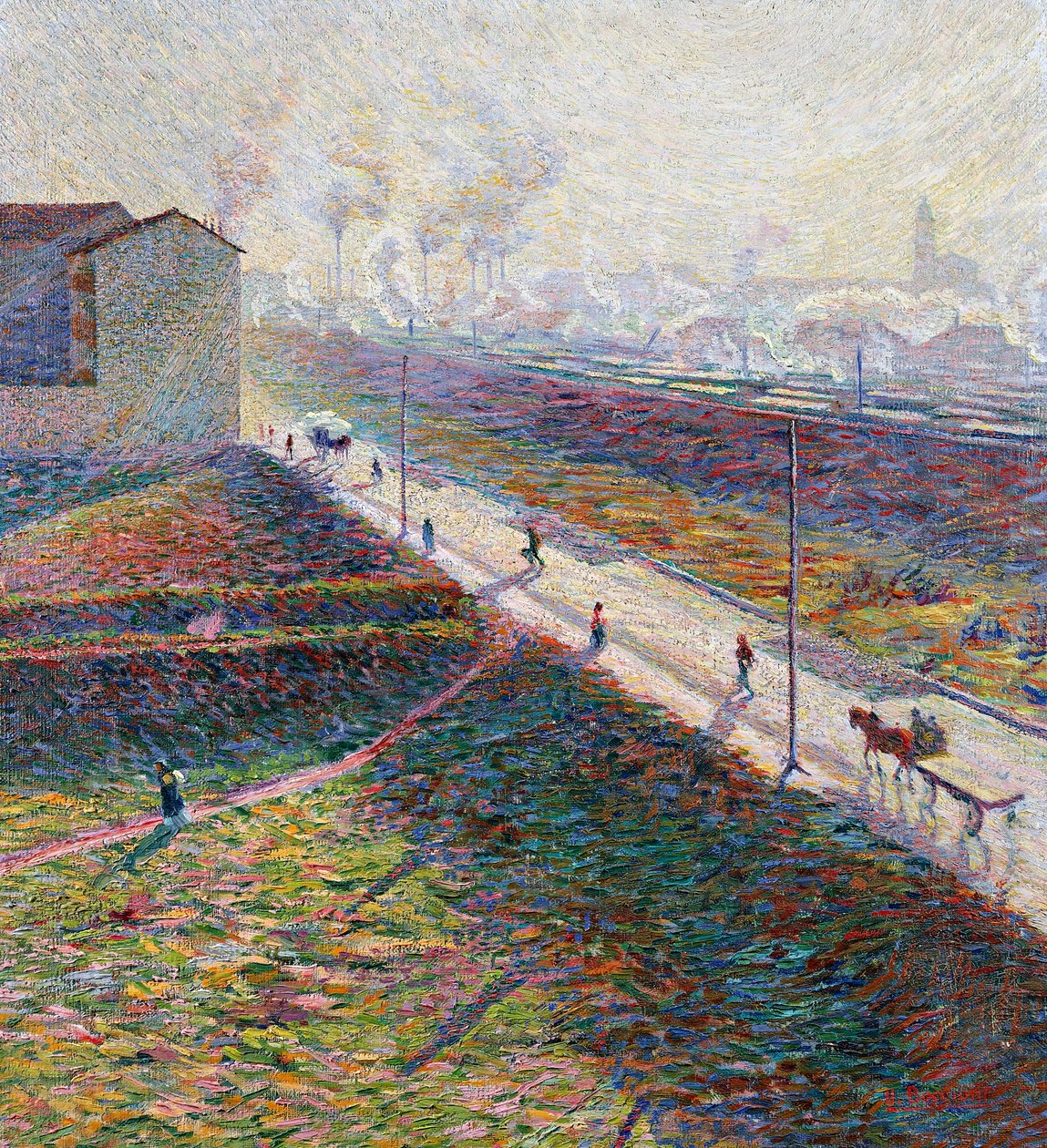 Morgonen av Umberto Boccioni