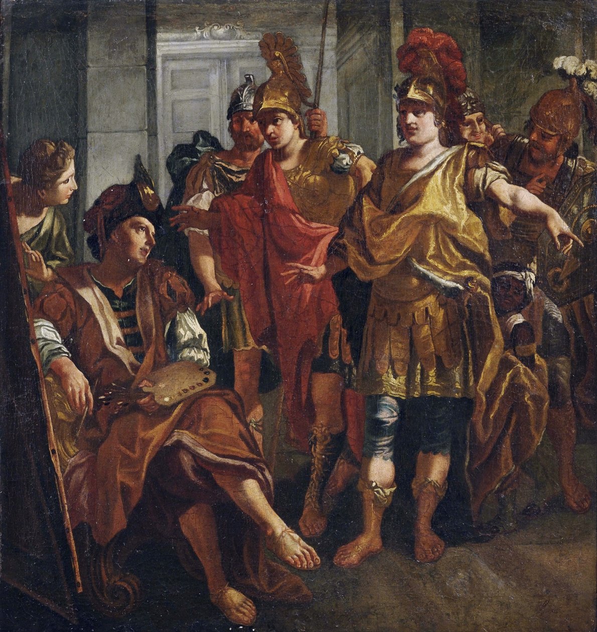 Alexander the Great and Apelles av Unbekannt Unbekannt