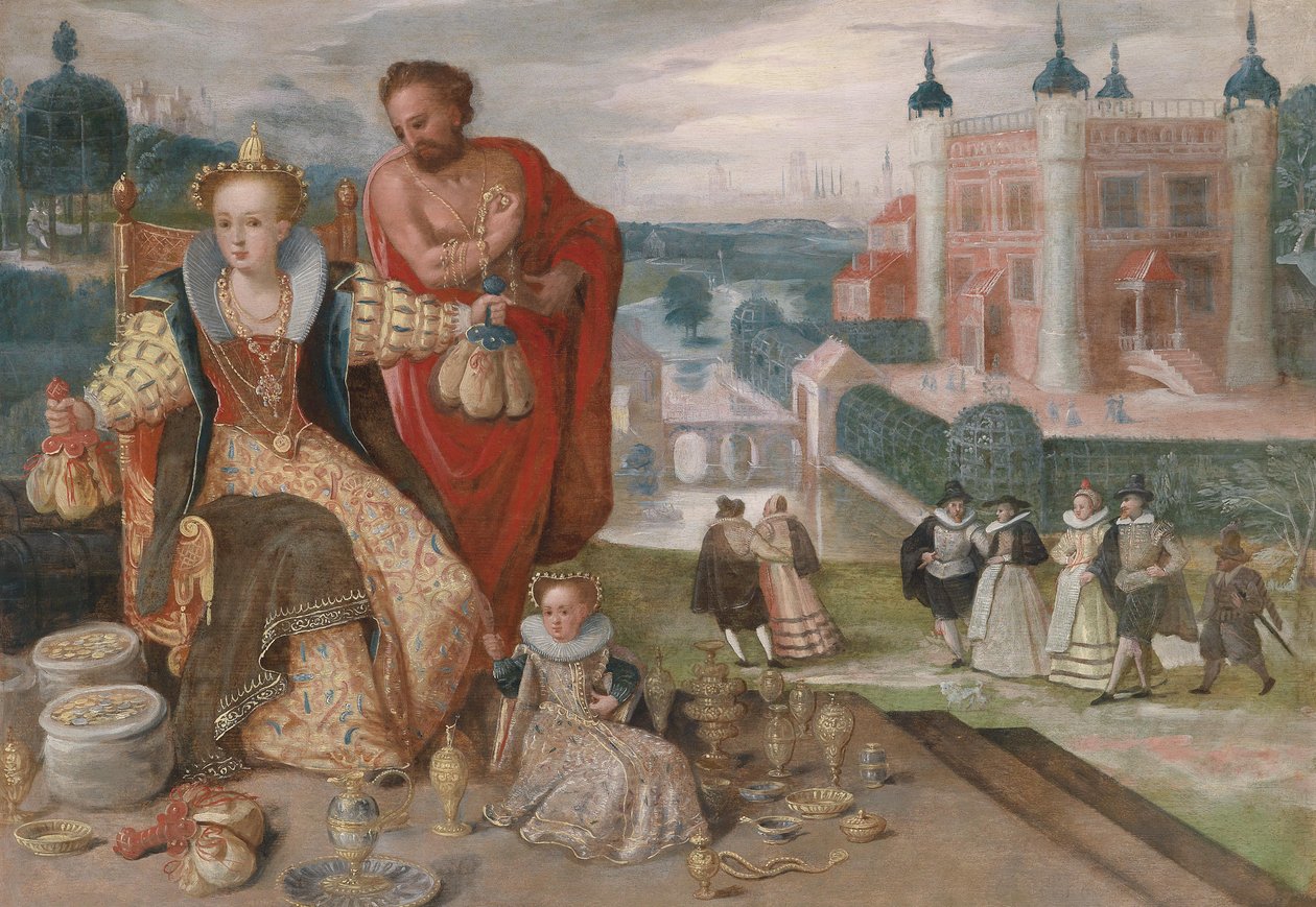 Allegorie des Geizes av Unbekannt Unbekannt