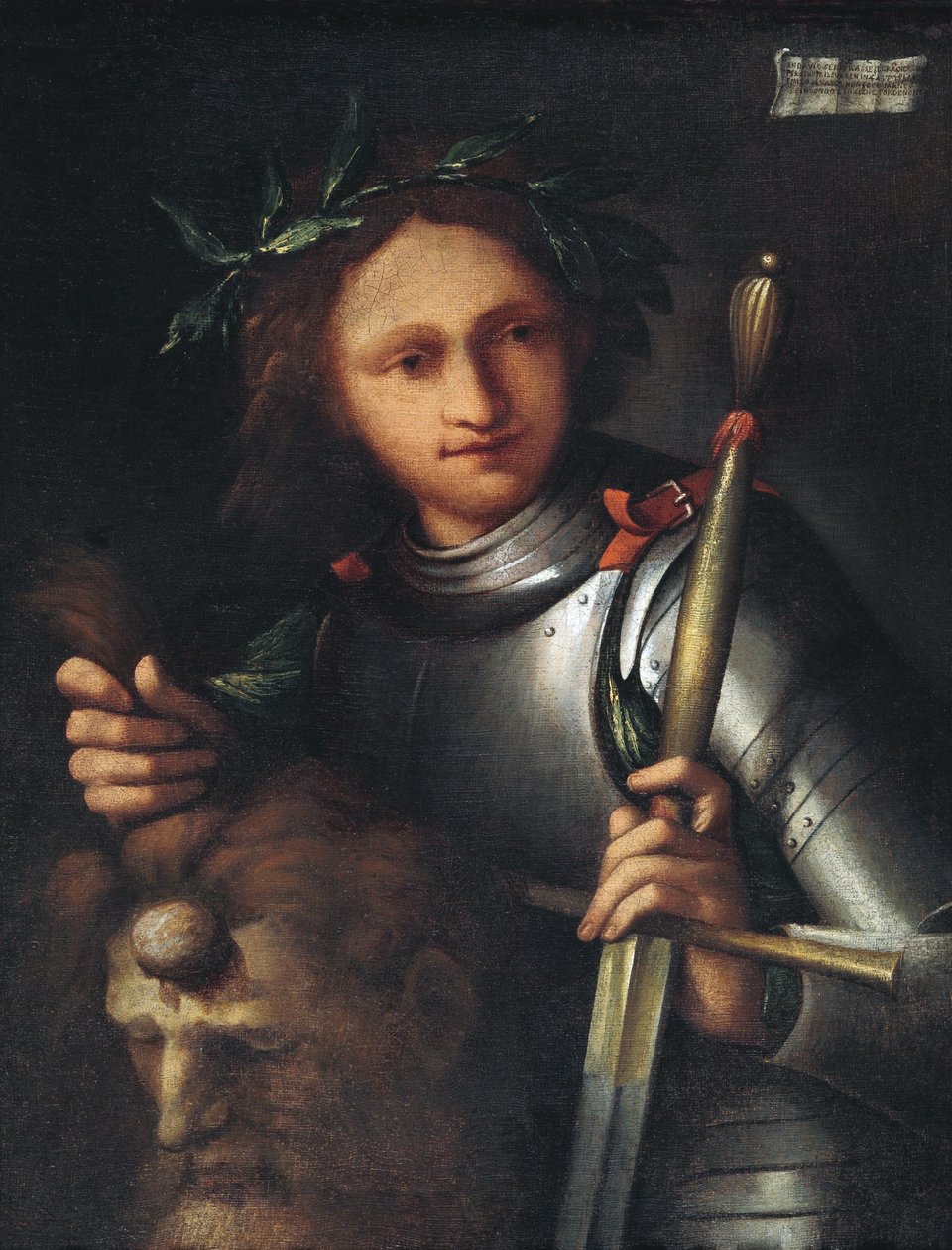 David und Goliath av Unbekannt Unbekannt