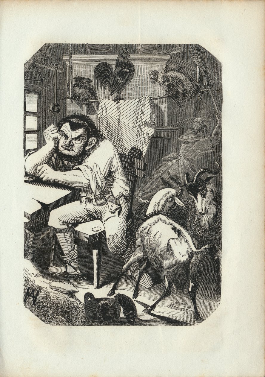 Illustration till Carl Spindlers berättelse Die kleine Offka av Unbekannt Unbekannt