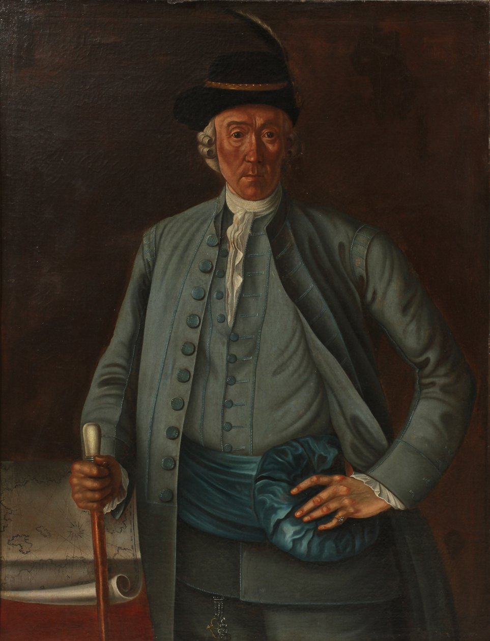 Johan Acrel, även stavat Acrell (1713-1790) av Unbekannt Unbekannt