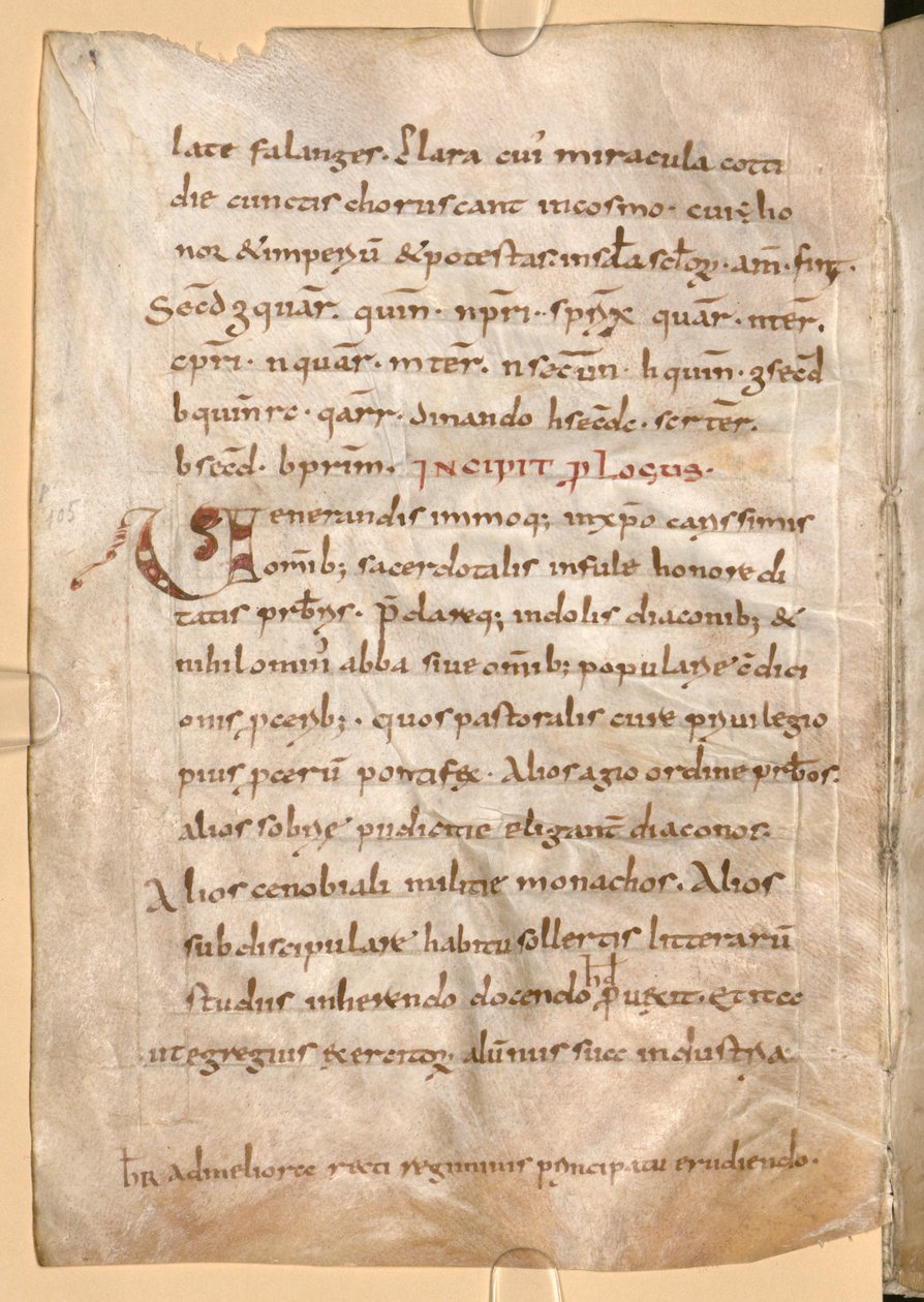 MS Clm 1086, folio 71v. Inkluderar chiffret med Hygeburgs namn. av Unbekannt Unbekannt