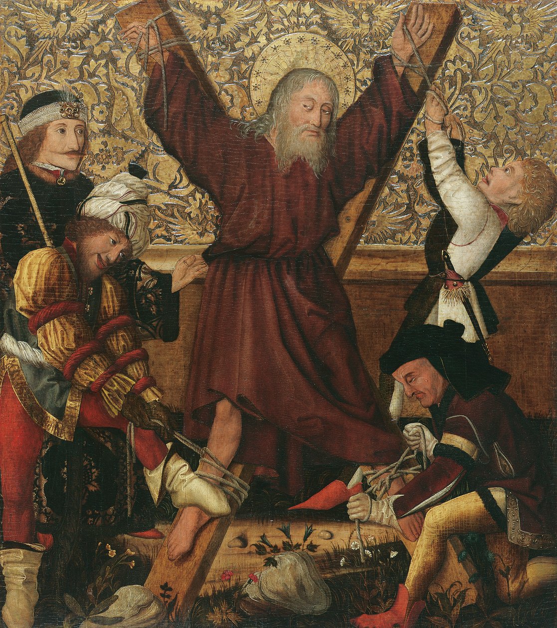 Martyrium av St. Andreas av Unbekannt Unbekannt