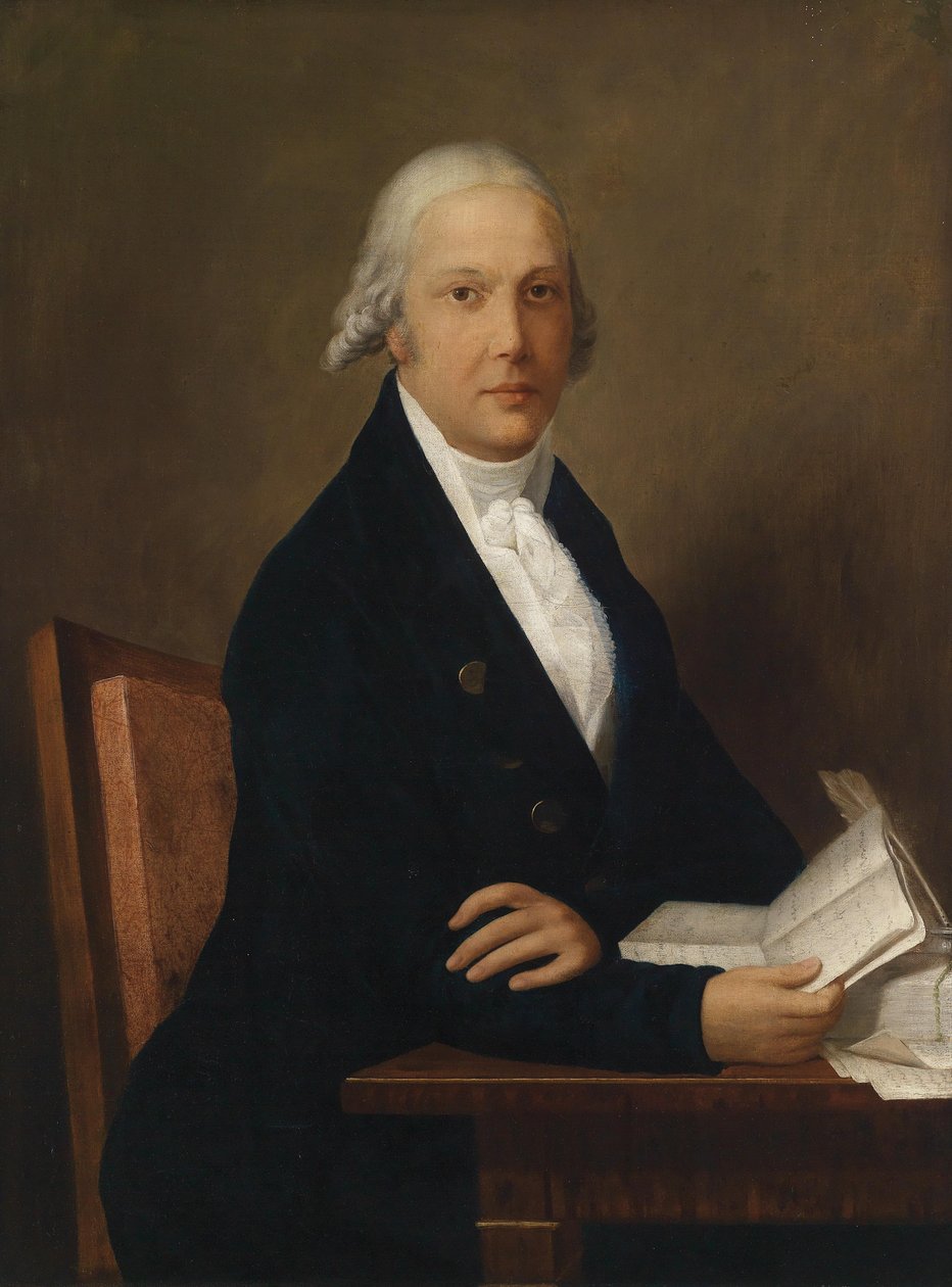 Portrait of Heinrich Friedenheim av Unbekannt Unbekannt