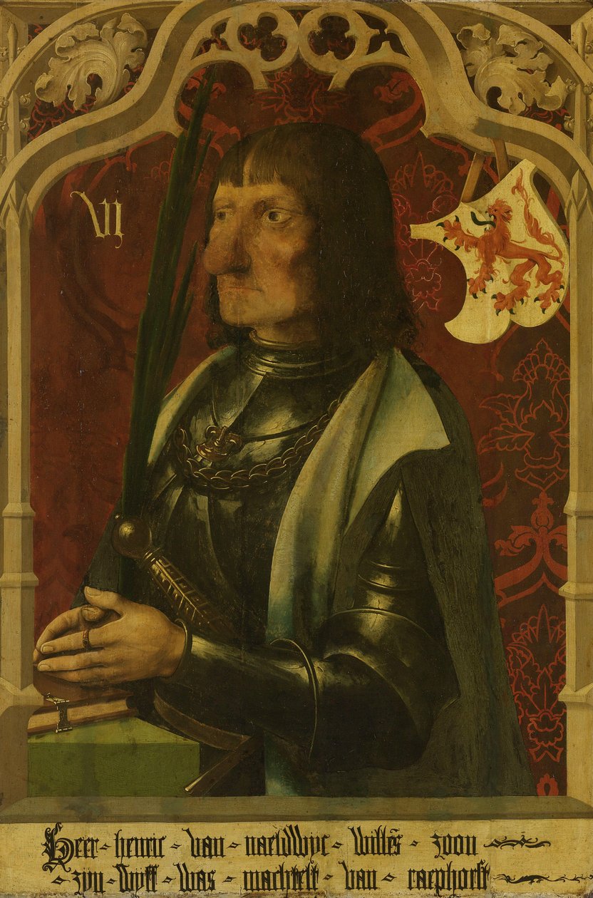 Portrait of Hendrik IV van Naaldwijk (c. 1430-96) av Unbekannt Unbekannt