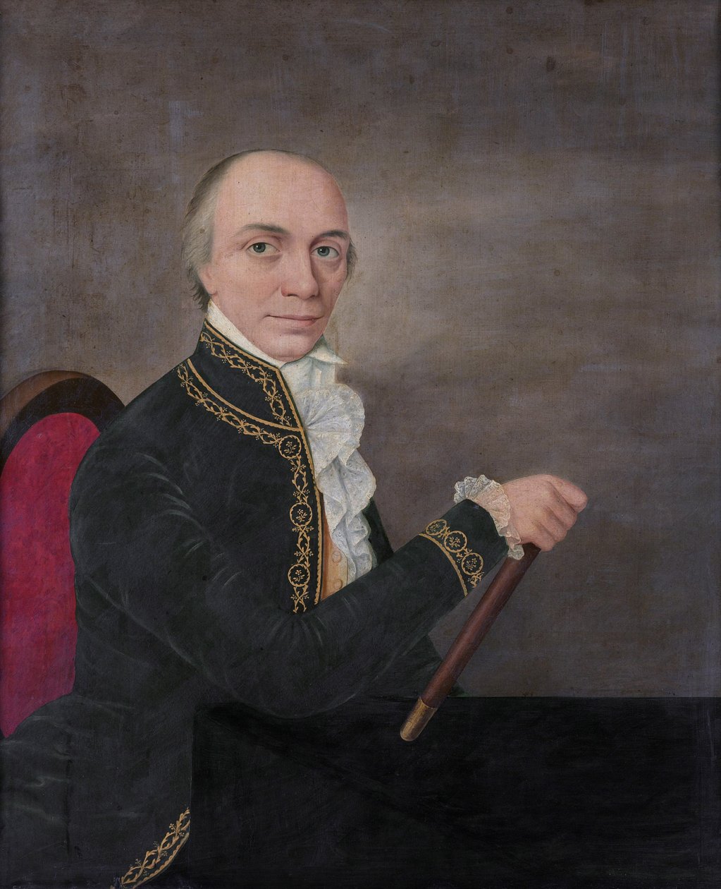 Porträtt av Joannes Siberg (1740-1817) av Unbekannt Unbekannt