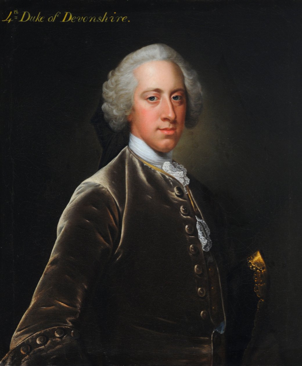 Porträtt av William Cavendish (1720–1764) av Unbekannt Unbekannt