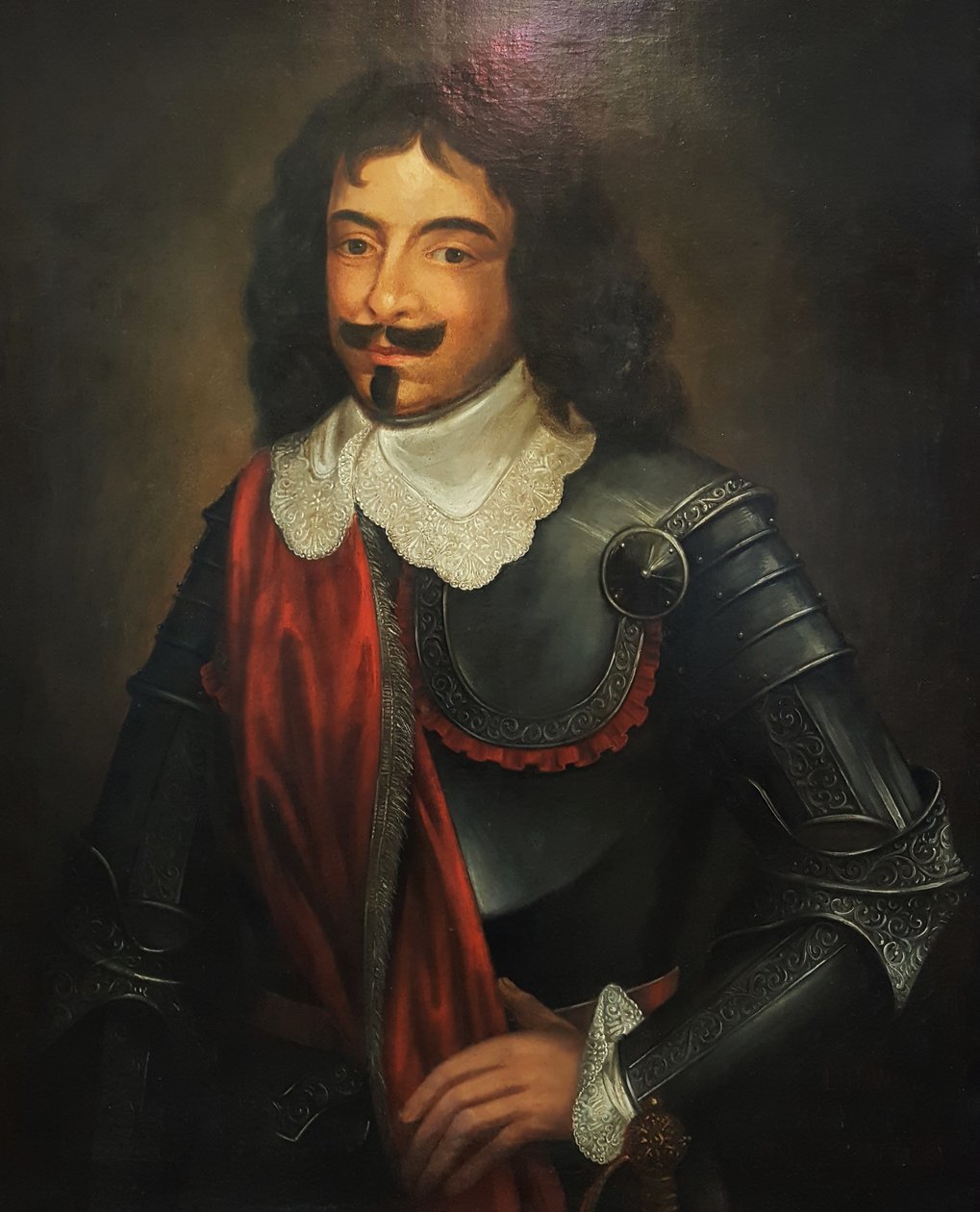 Porträtt av marskalk Jean Louis Raduit de Souches (1608-1682) av Unbekannt Unbekannt