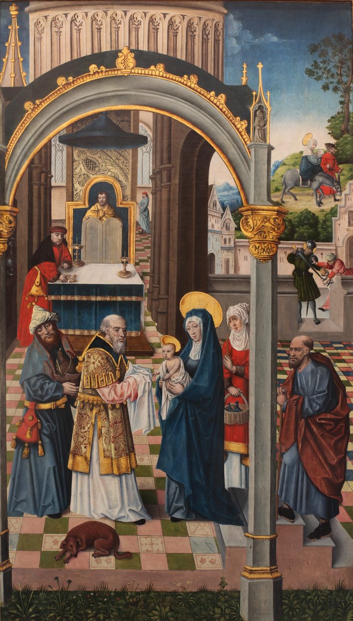 Presentation of Jesus Christ at the Temple av Unbekannt Unbekannt