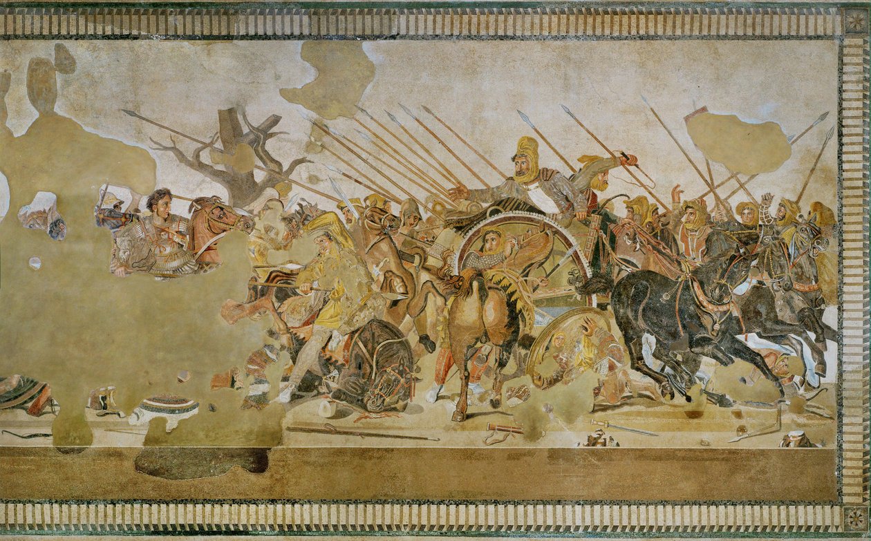 So-called Alexander Mosaic av Unbekannt Unbekannt