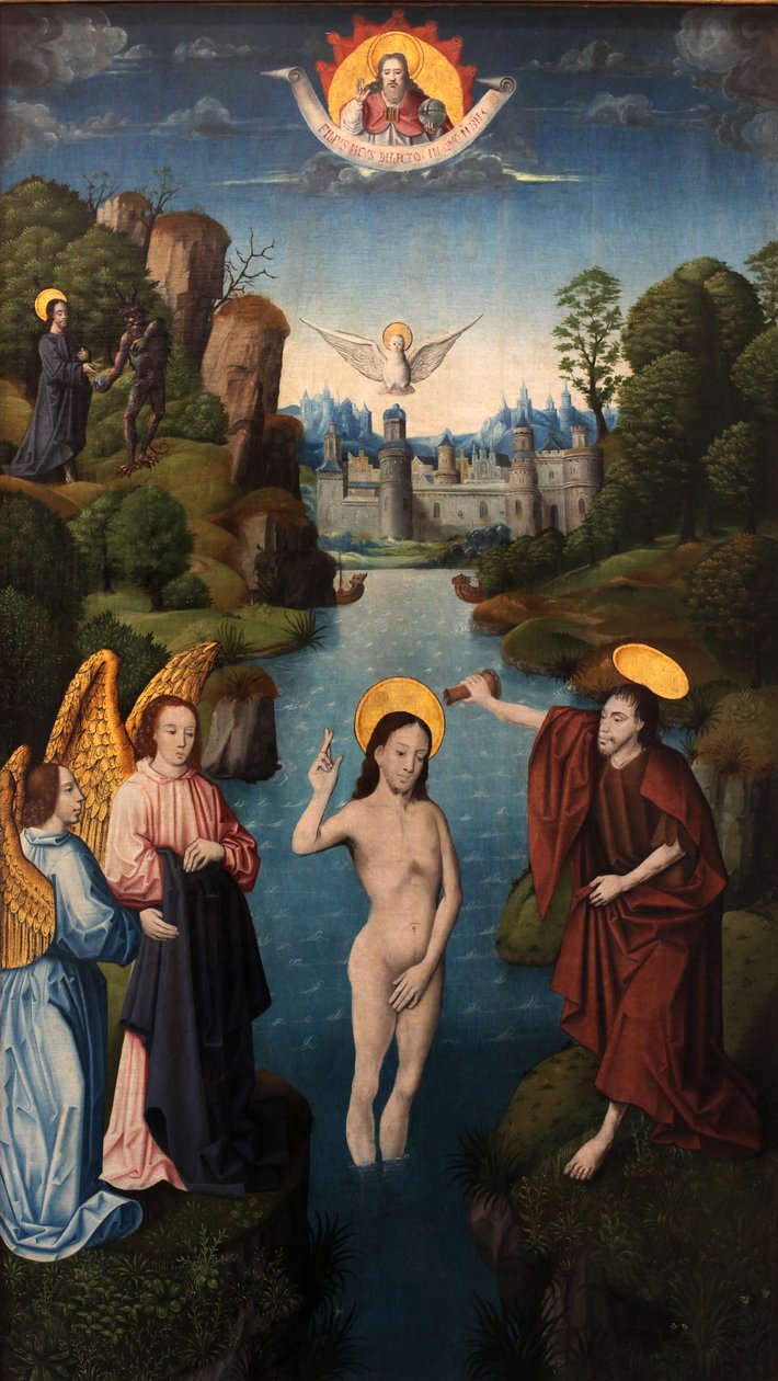 The Baptism of Christ av Unbekannt Unbekannt
