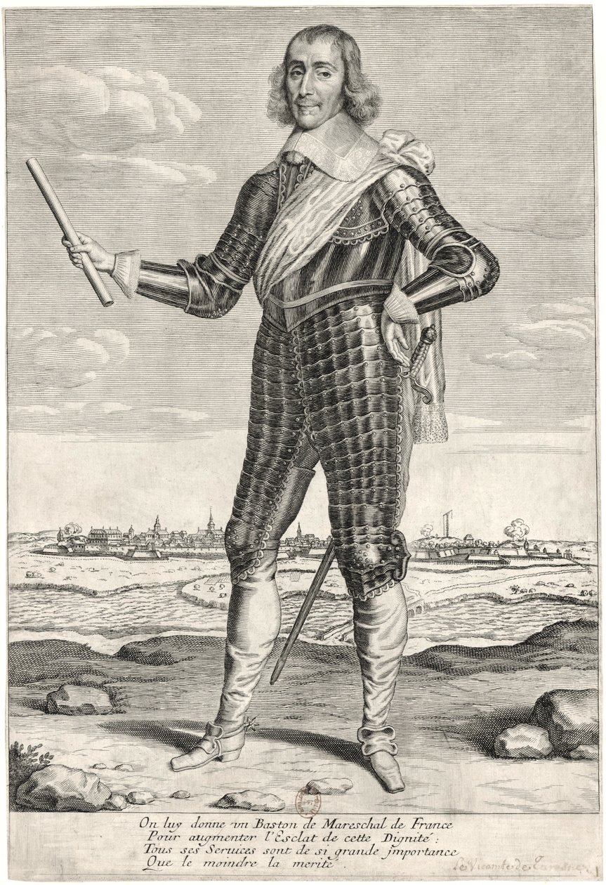 Abraham de Fabert (1599–1662), marshal of France av Unbekannt Unbekannt